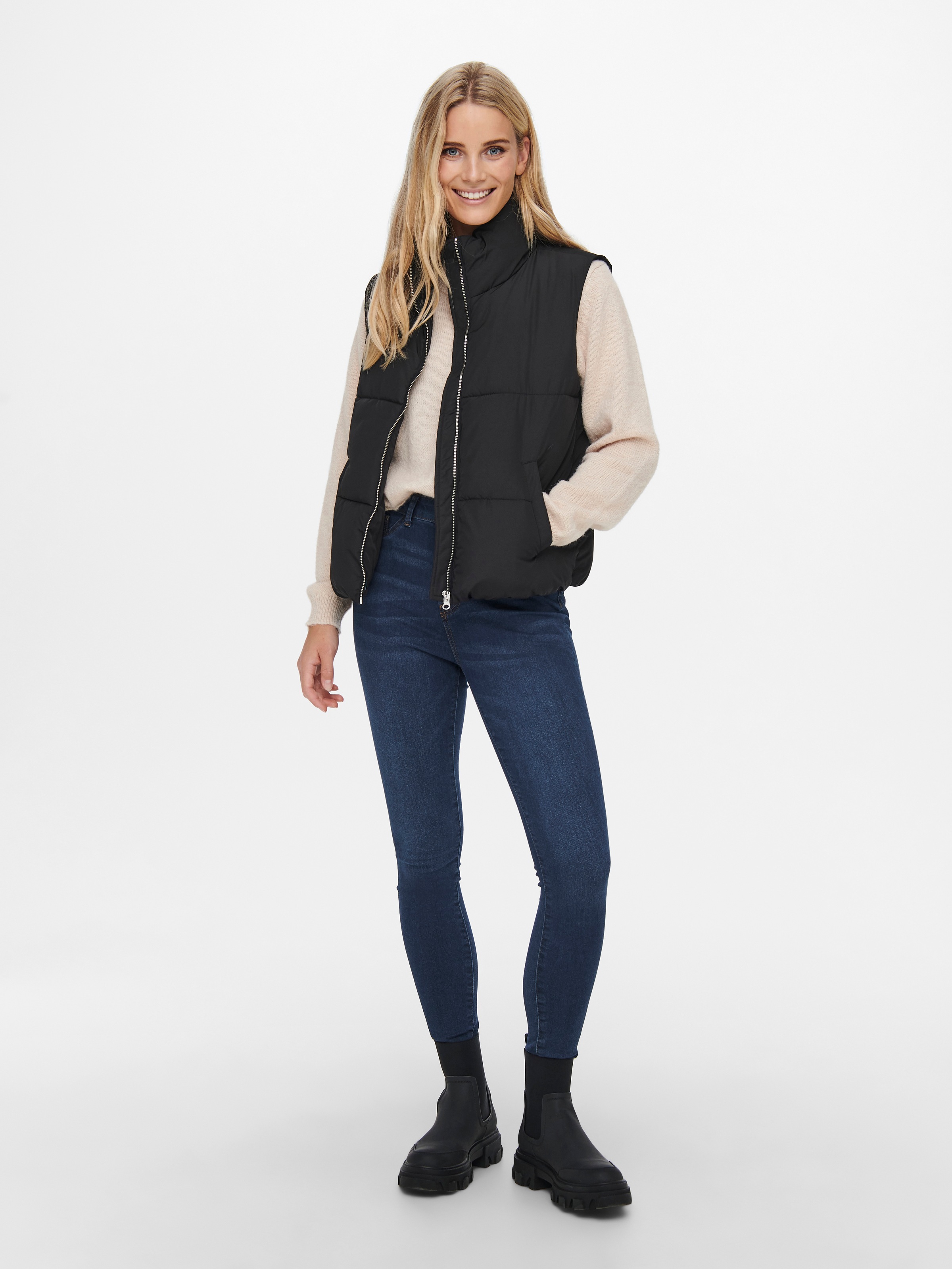 Thumbnail - JDY Steppweste "JDYNEWERICA SHORT WAISTCOAT OTW NOOS"