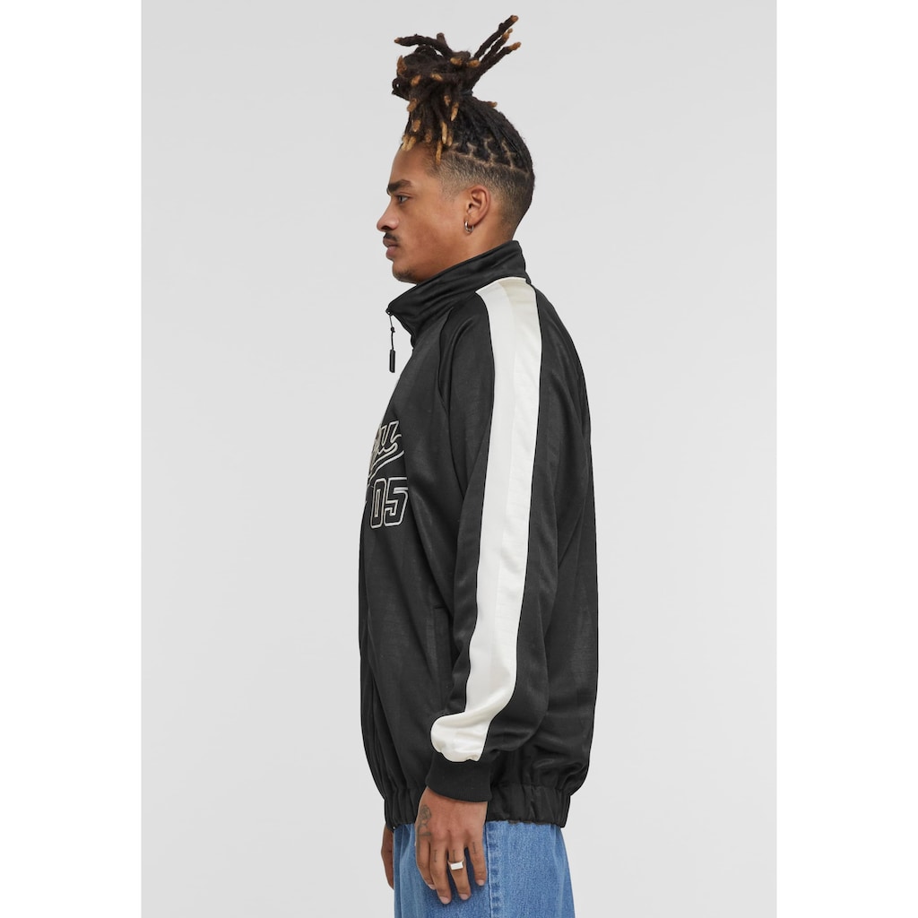 Fubu Trainingsjacke »Fubu Herren FM223-017-2 FUBU Varsity Striped Track Jacket«, (1 St.), ohne Kapuze