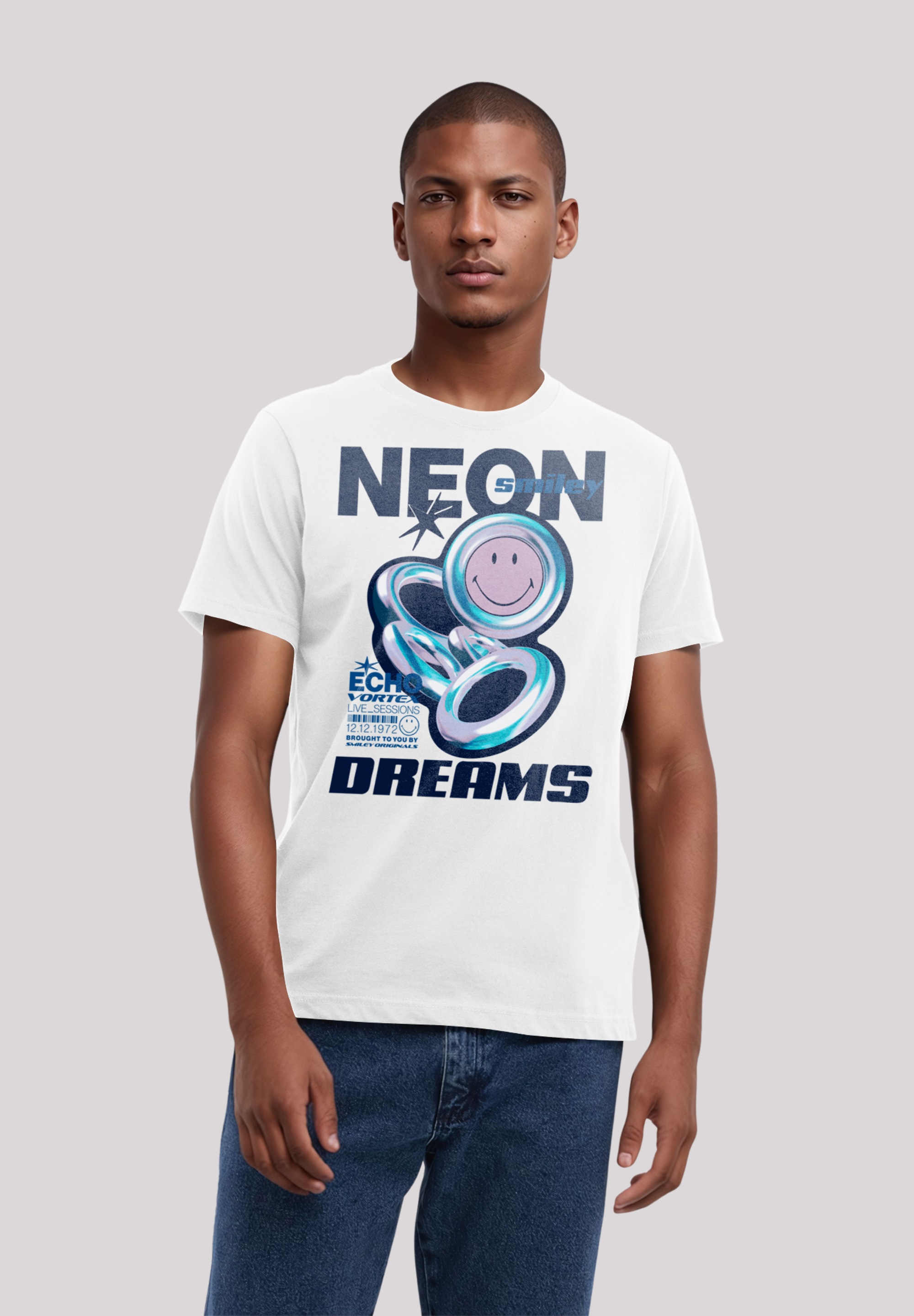 F4NT4STIC Marškinėliai »Smiley Originals Neon Dr...