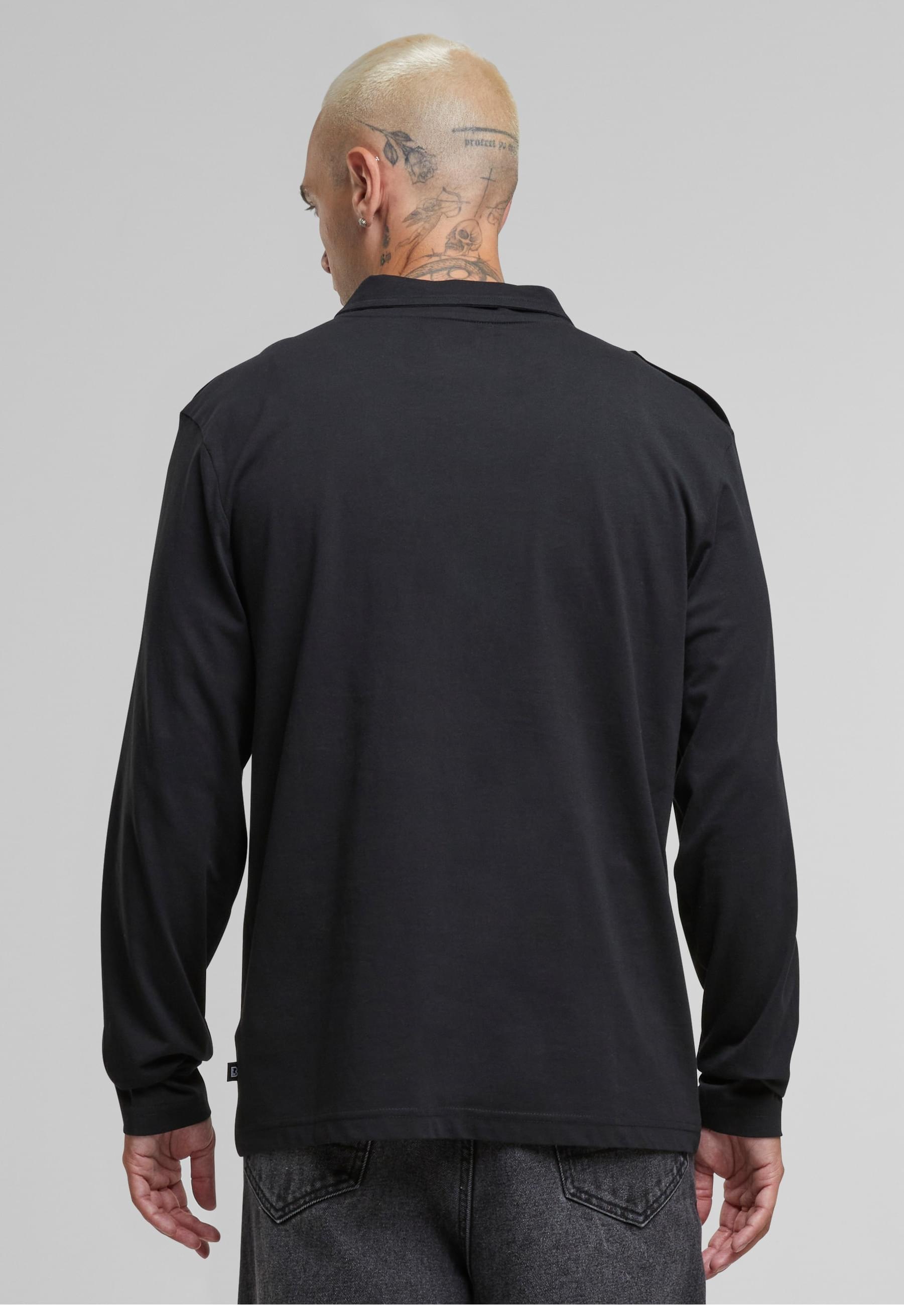Brandit Poloshirt »Brandit Herren Jersey Poloshirt Willis longsleeve«, (1 tlg.)