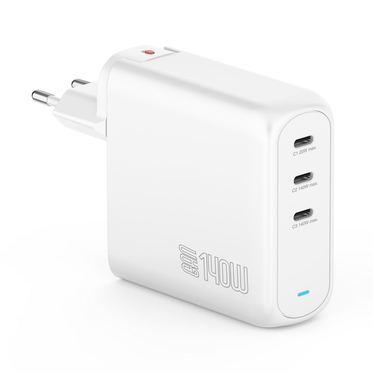 4smarts USB-Ladegerät »GaN Flex Pro 140 W 3 USB-C«