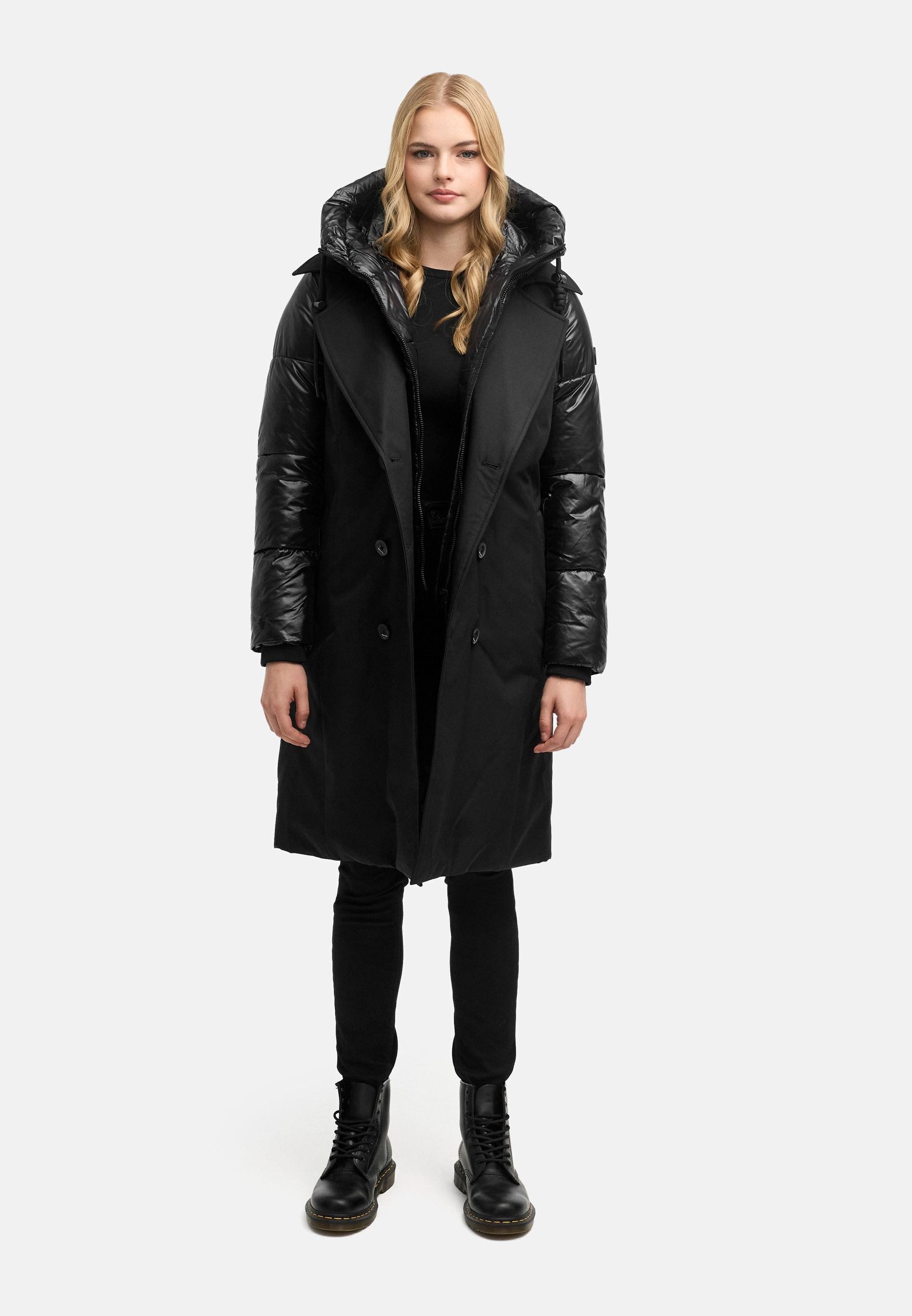 Navahoo Trenchcoat »City-Glow 14« Klassischer Mantel mit herausnehmbarem Stepp-Inlay