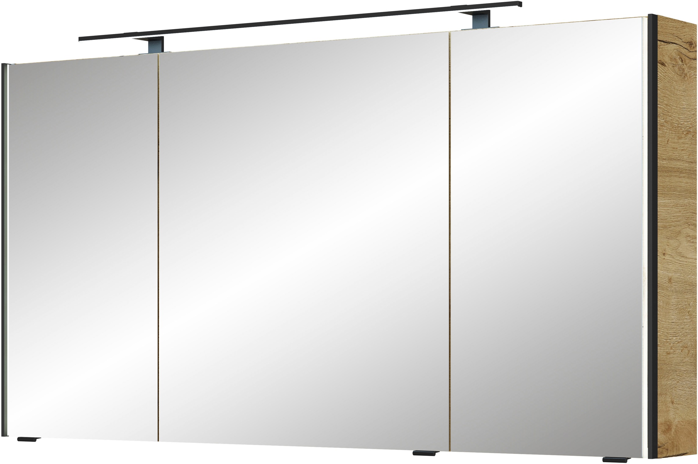 Spiegelschrank »Serie 7045 Badezimmer-Spiegelschrank inkl. LED-Beleuchtung, 3 Türen«,...