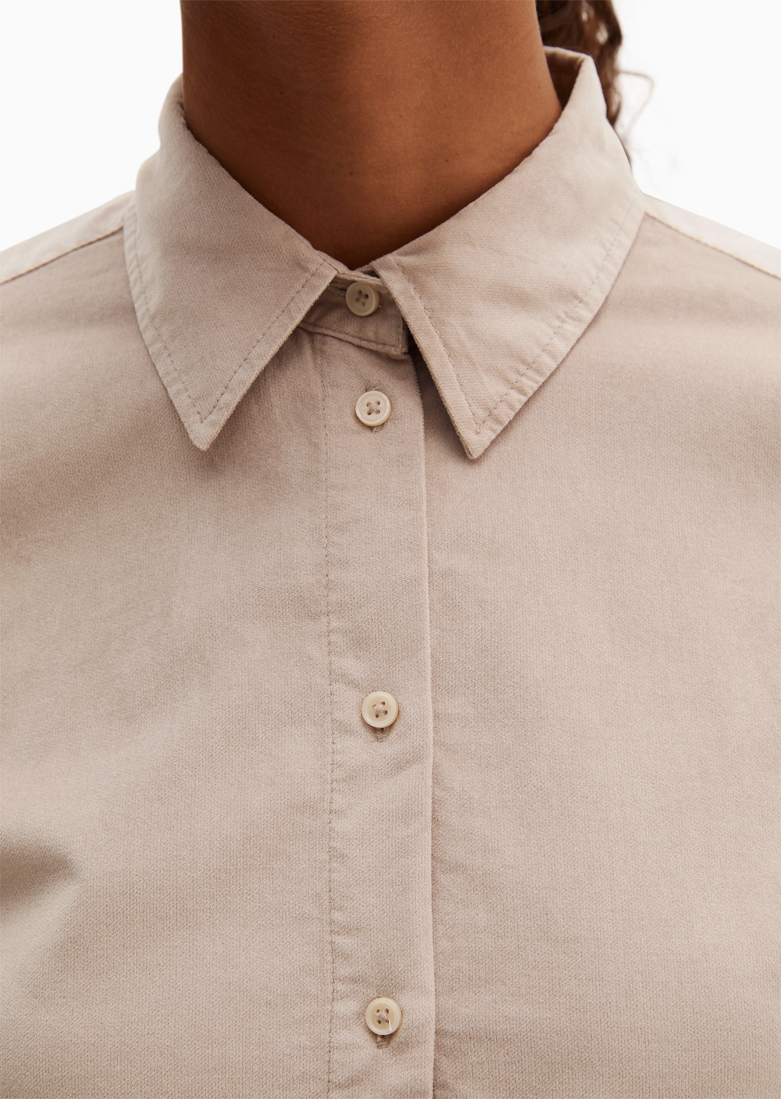 Marc O'Polo Langarmbluse »aus Organic-Cotton-Viskose-Mix«