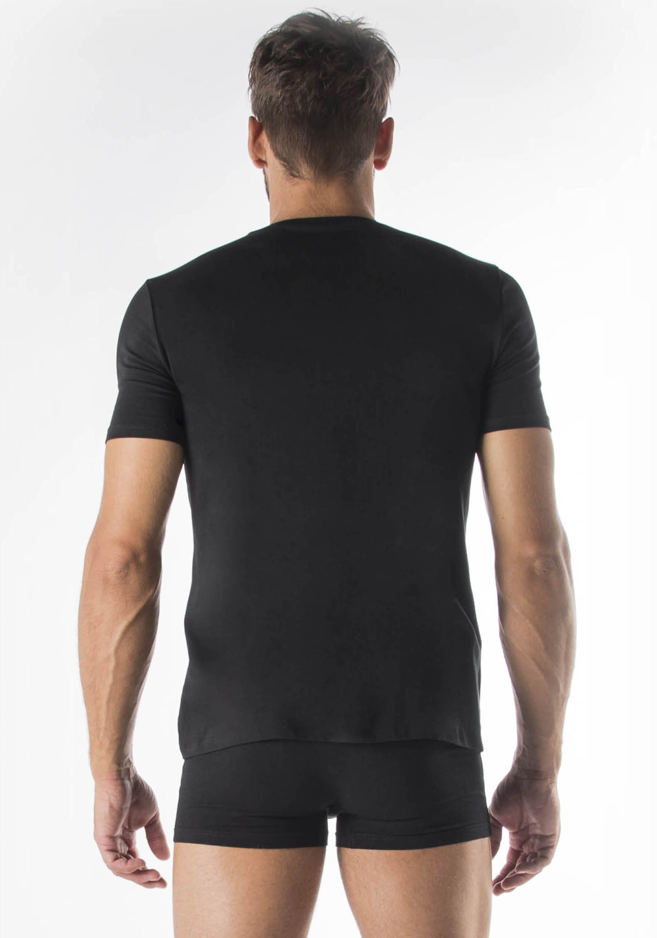 Fila T-Shirt, (2er Pack), mit klassischem Rundhalsausschnitt und Kurzarm