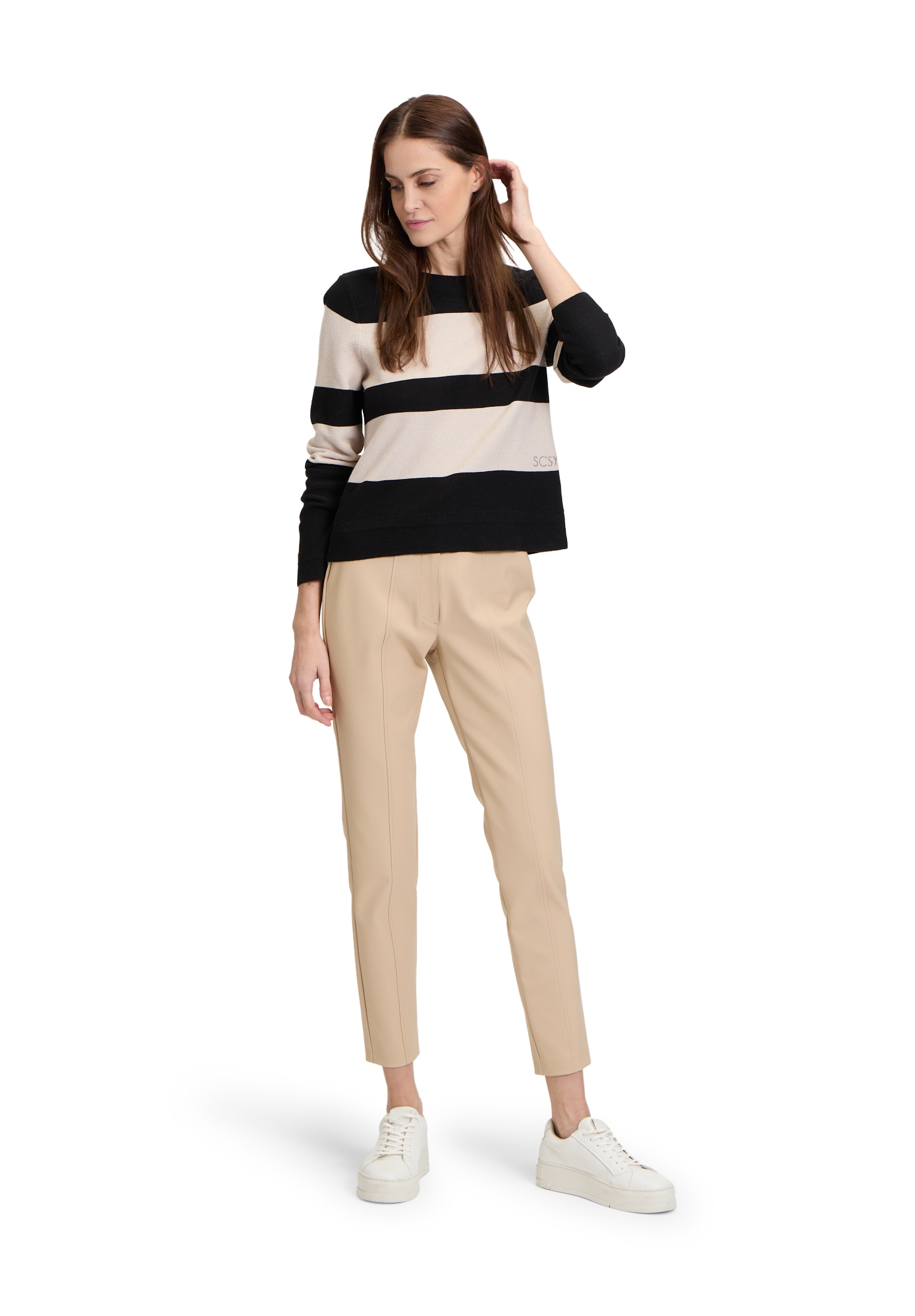 Betty Barclay Strickpullover »Betty Barclay Feinstrickpullover mit Streifen«, (1 tlg.), Ringel