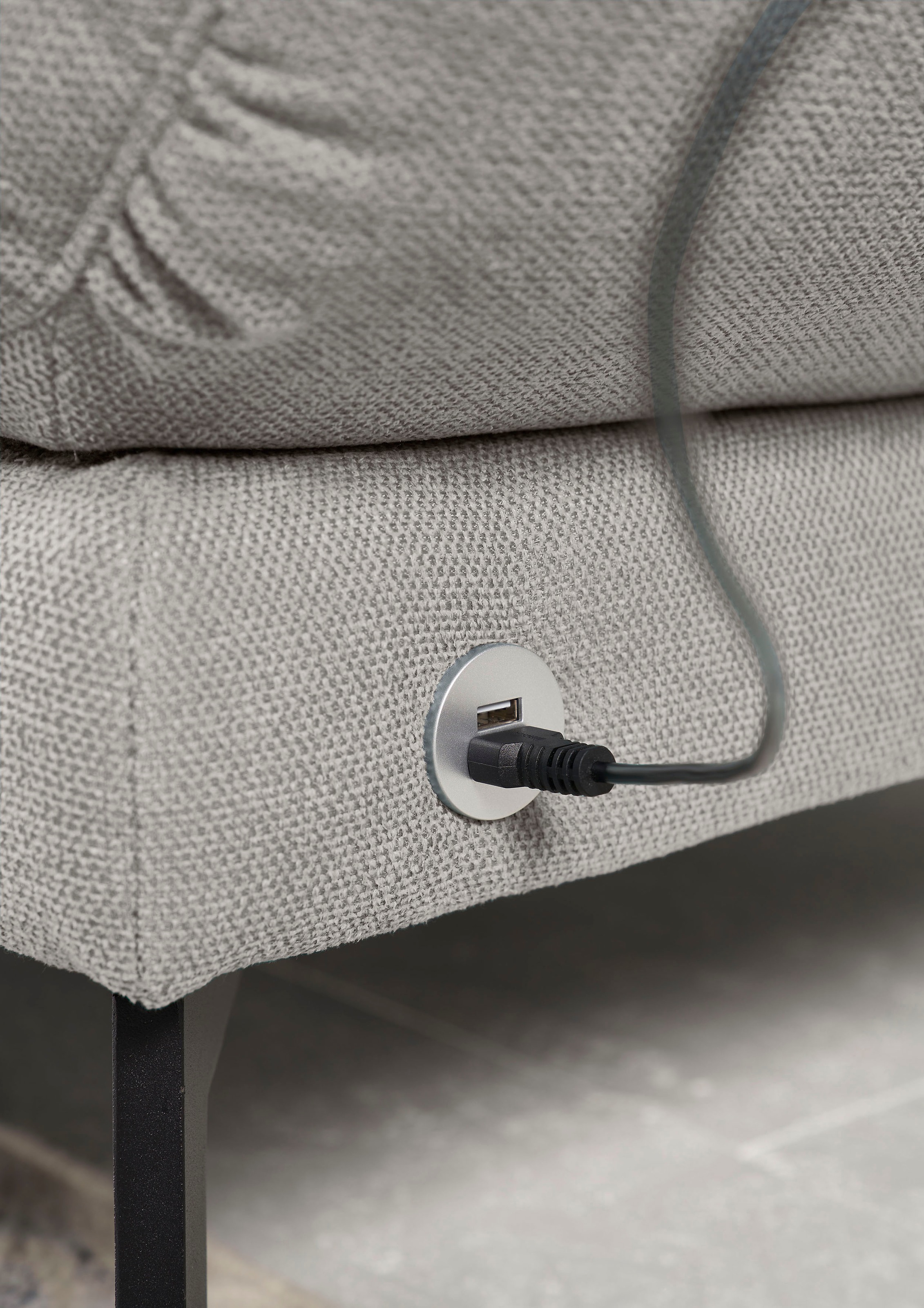 3C Candy Ecksofa »Kairo modernes Multifunktions-Sofa, bequem, L-Form«, inklusive Drehsitz, Armlehnen- und Rückenverstellung, OTTOs Choice
