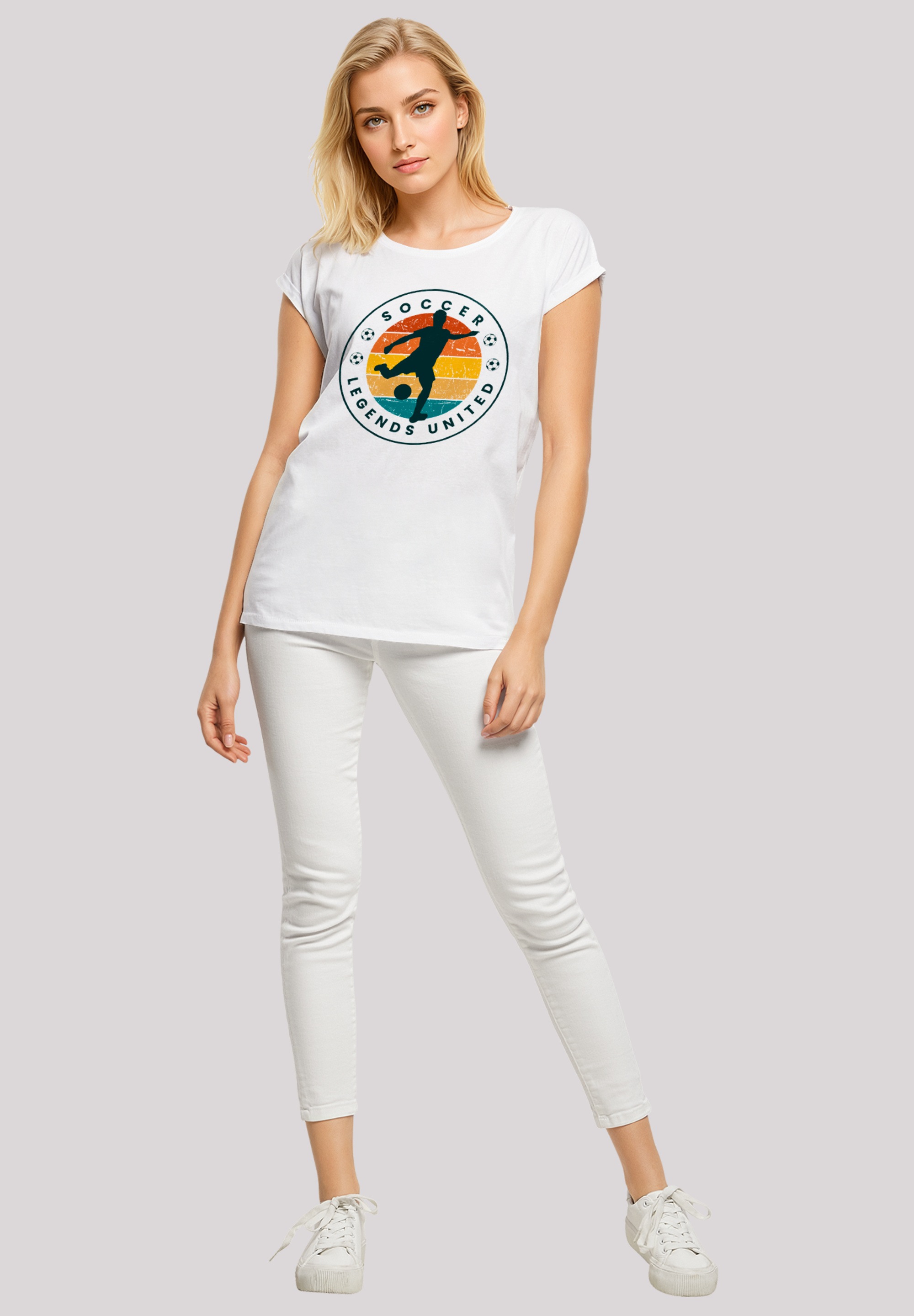 F4NT4STIC T-Shirt »Soccer Legends United«, Premium Qualität