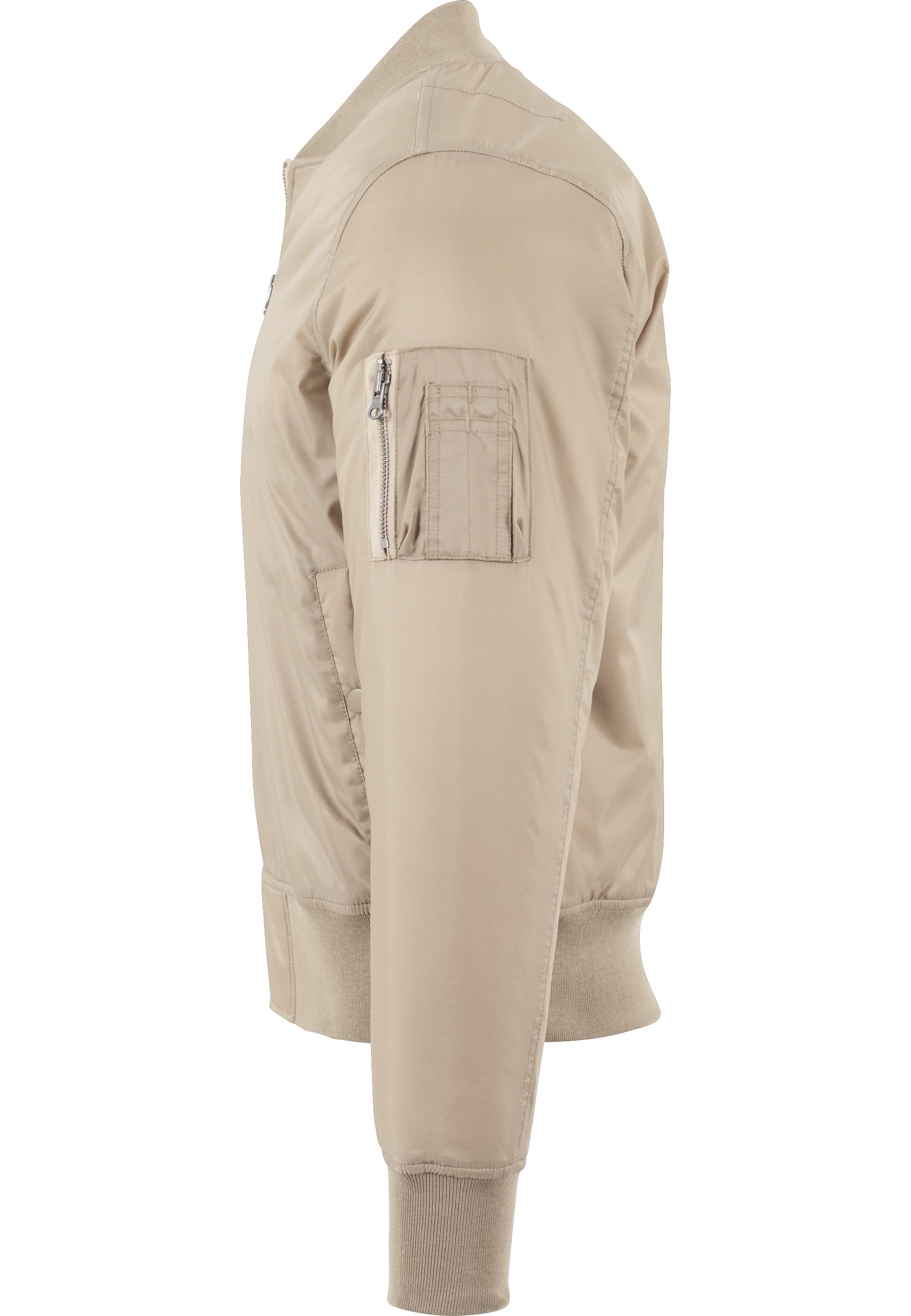 URBAN CLASSICS Anorak »Urban Classics Herren Basic Bomber Jacket« 1 Stk. tlg. ohne Kapuze