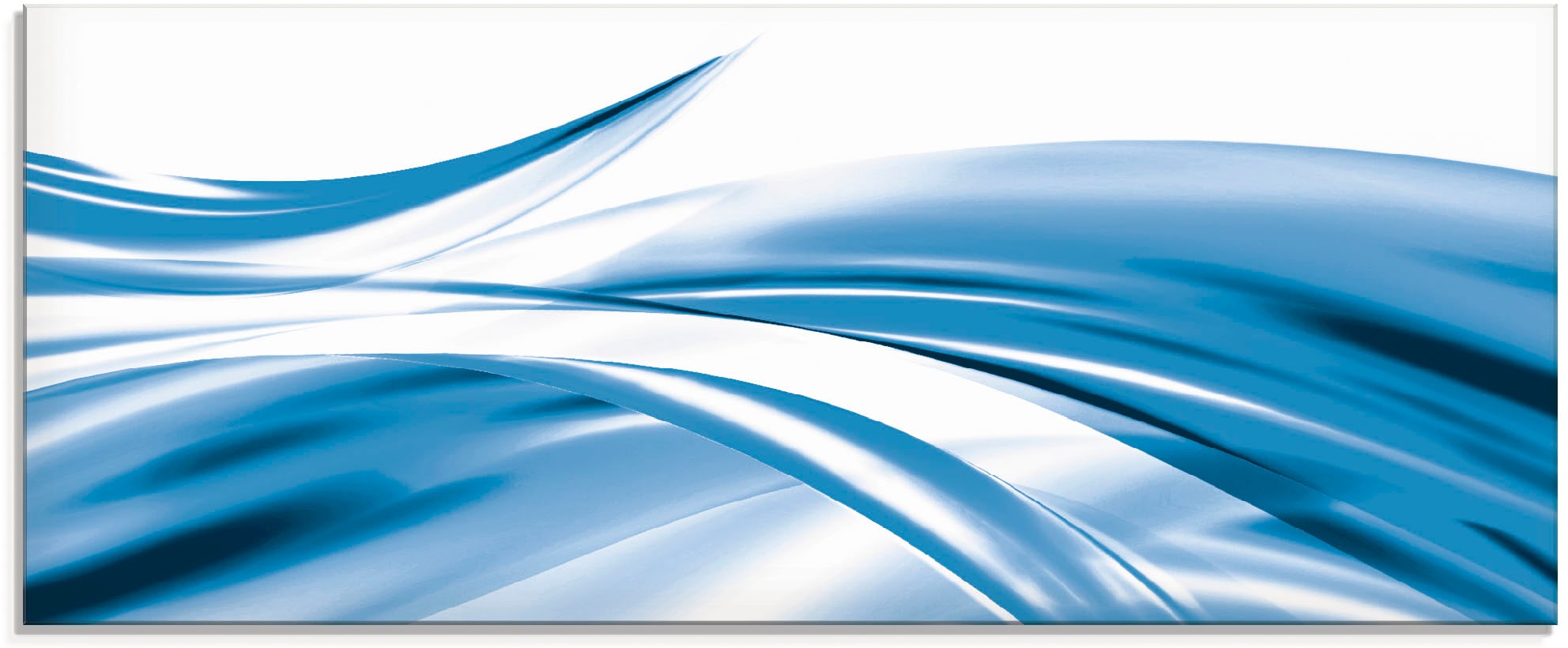 Artland Glasbild "Schöne Welle - Abstrakt" Gegenstandslos 1 Stk. tlg. in ve günstig online kaufen