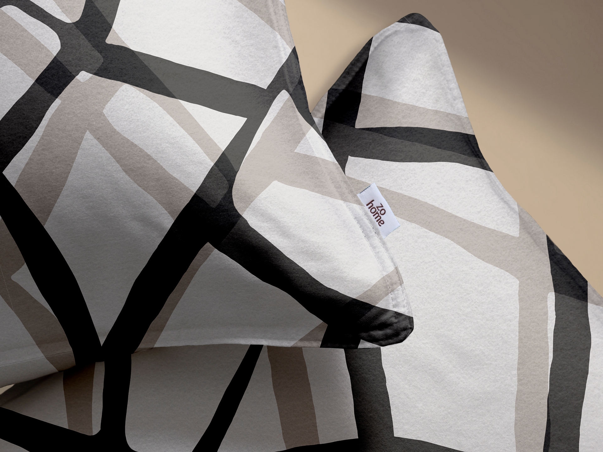 ZO HOME Bettwäsche »Zohome Bettwäsche Baumwolle Flanell Serena« 2 Bettwäsche aus 100% Baumwolle, hochwertige Flanell, ab 135x200 cm.