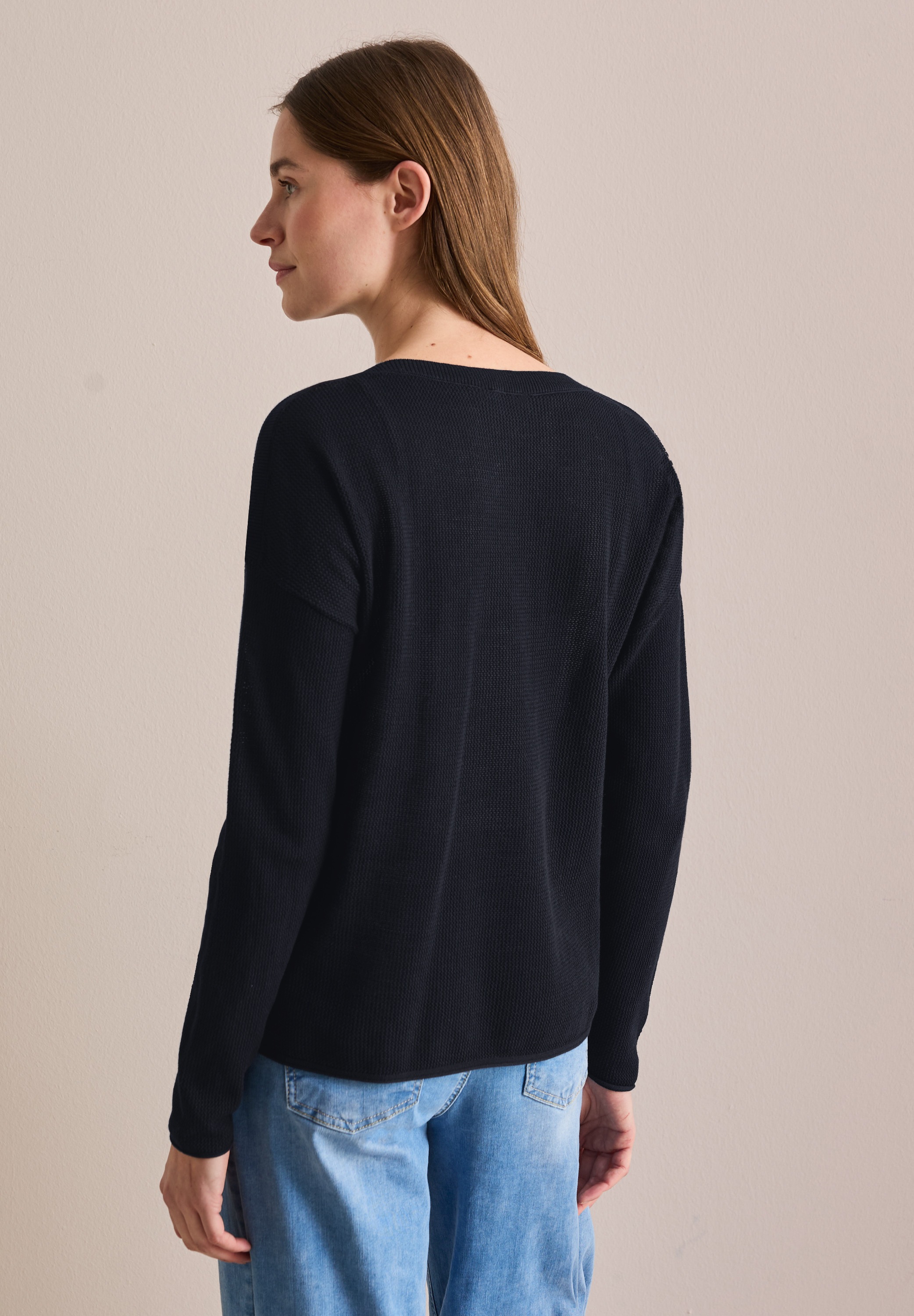 Cecil Strickpullover, im soften Baumwoll-Mix