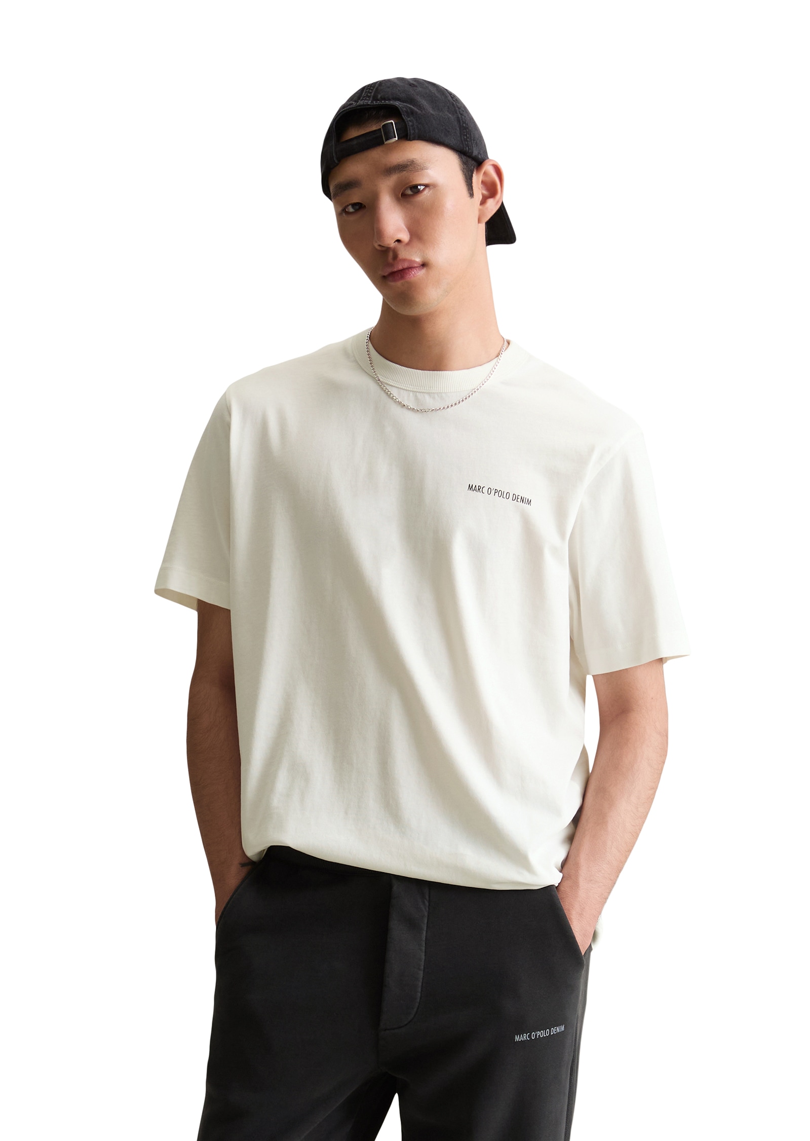 Marc OPolo DENIM T-Shirt relaxed fit mit großem Foto-Rückenprint günstig online kaufen