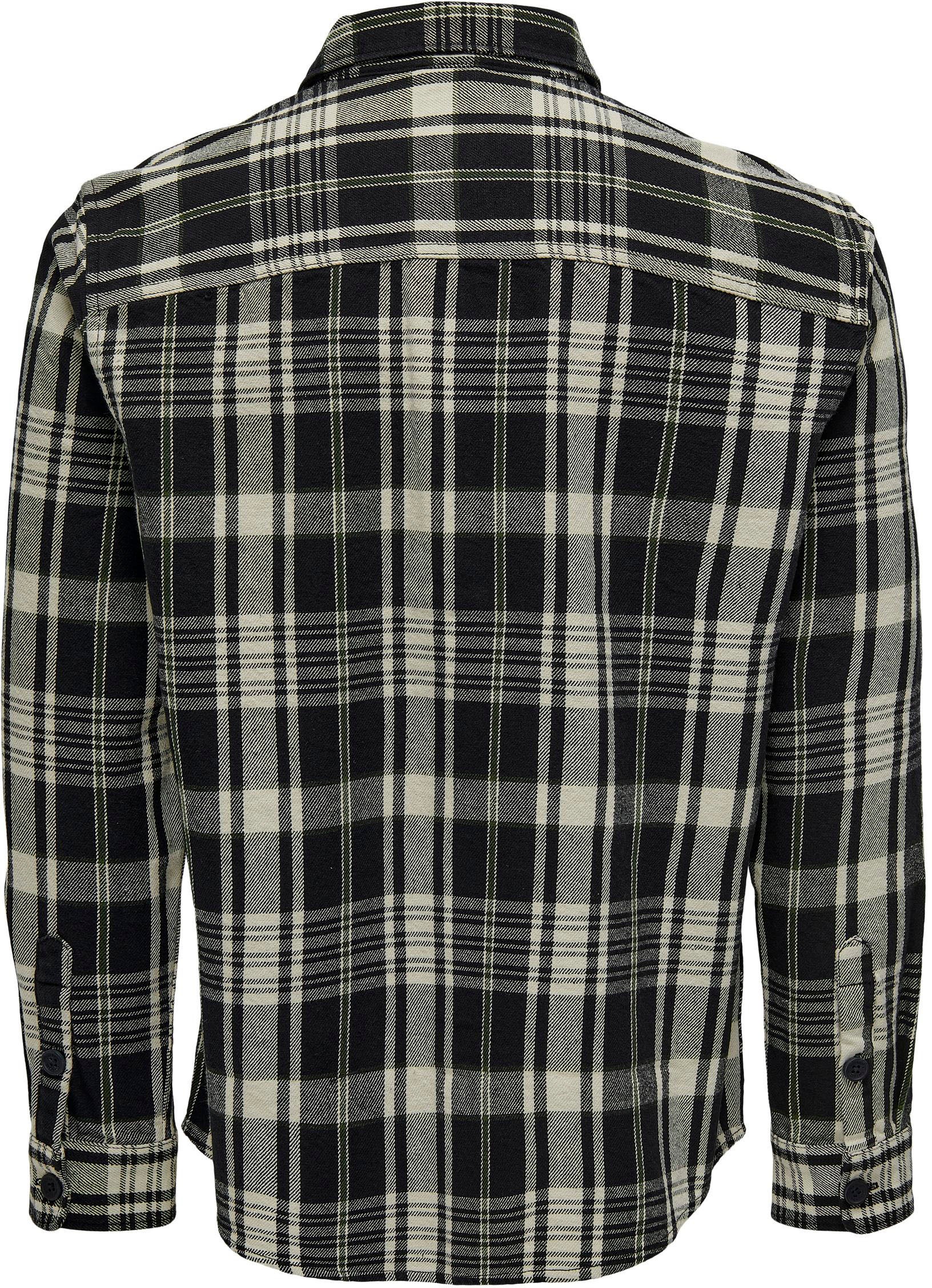 ONLY &amp; SONS Langarmhemd »OS ONSMILO OVR CTN CHECK LS« SV8373