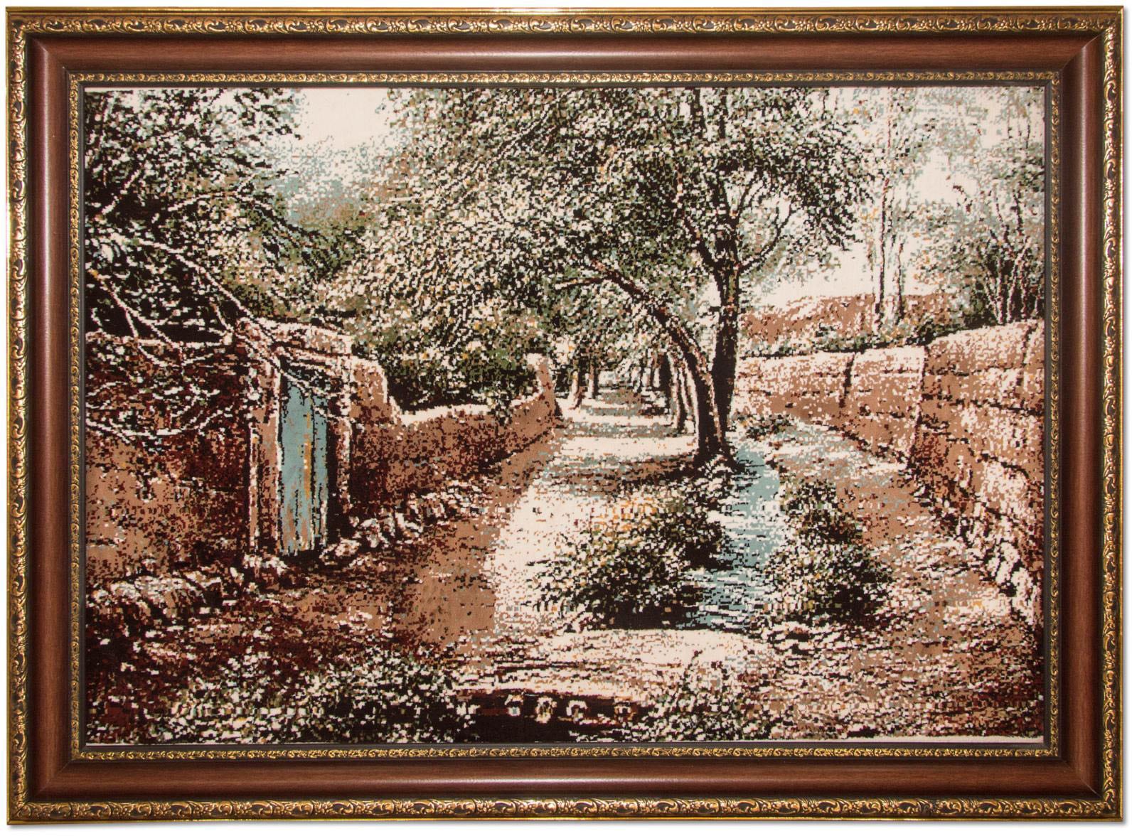 morgenland Wandteppich "Bild-Teppich Figurativ 110 x 80 cm", rechteckig, 6 mm Höhe, besonders weich durch Microfaser