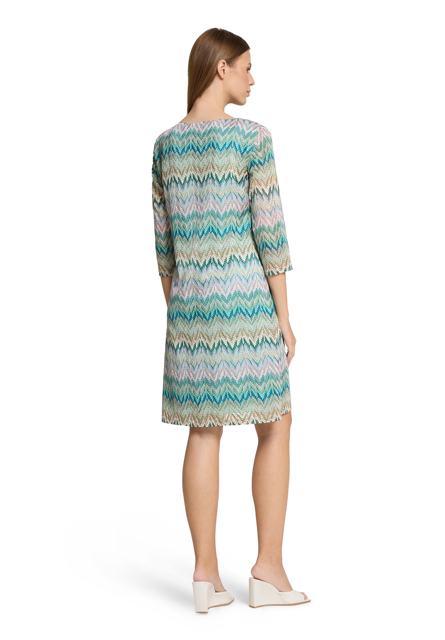 Betty Barclay Etuikleid »Betty Barclay Damen Etuikleid mit 3/4 Arm«, Muster