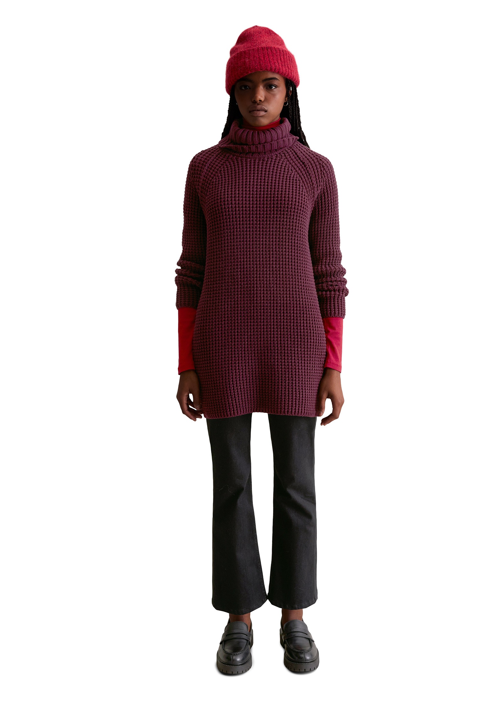 Marc O'Polo DENIM Strickpullover »aus Organic Cotton-Mix«