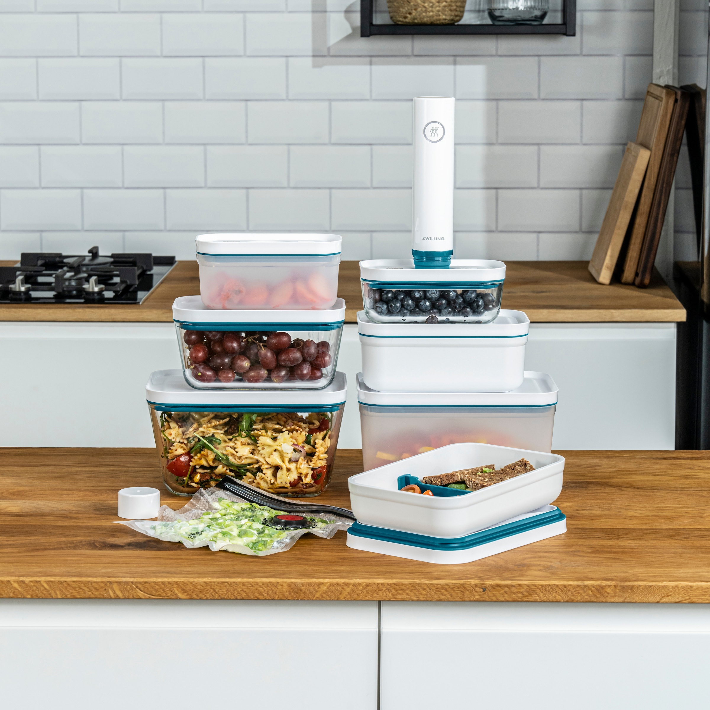 Zwilling Vakuumbehälter "Fesh & Safe" Set, 3 tlg. Aufbewahrungsbox, Borosil günstig online kaufen