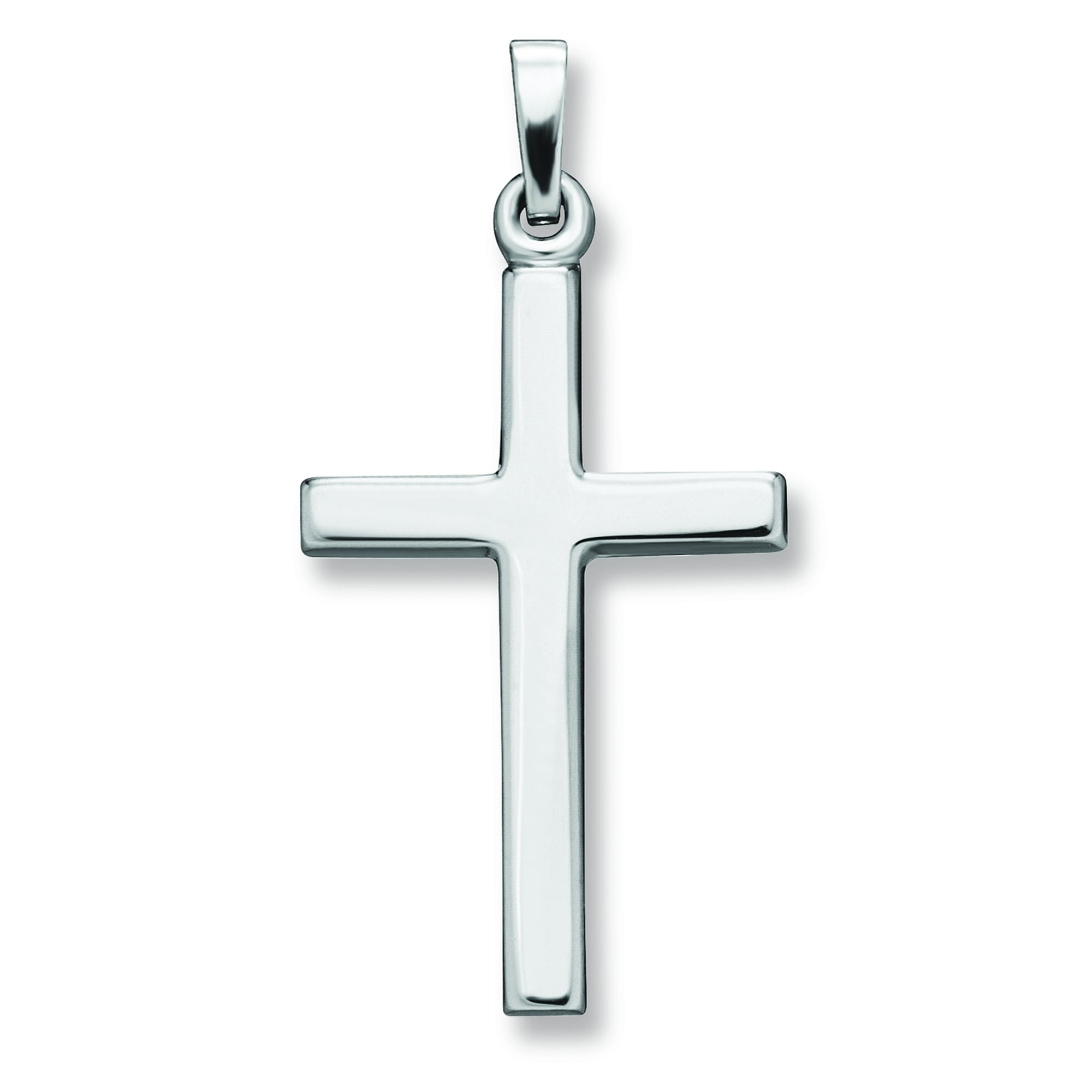 Kettenanhänger ONE ELEMENT "Kreuz Anhänger aus 925 Silber", silber, Schmuckanhänger, Damen, Silber 925 (Sterlingsilber), Kettenanhänger, Ausdruck von Individualität – dezent, bedeutungsvoll, nah am Herzen