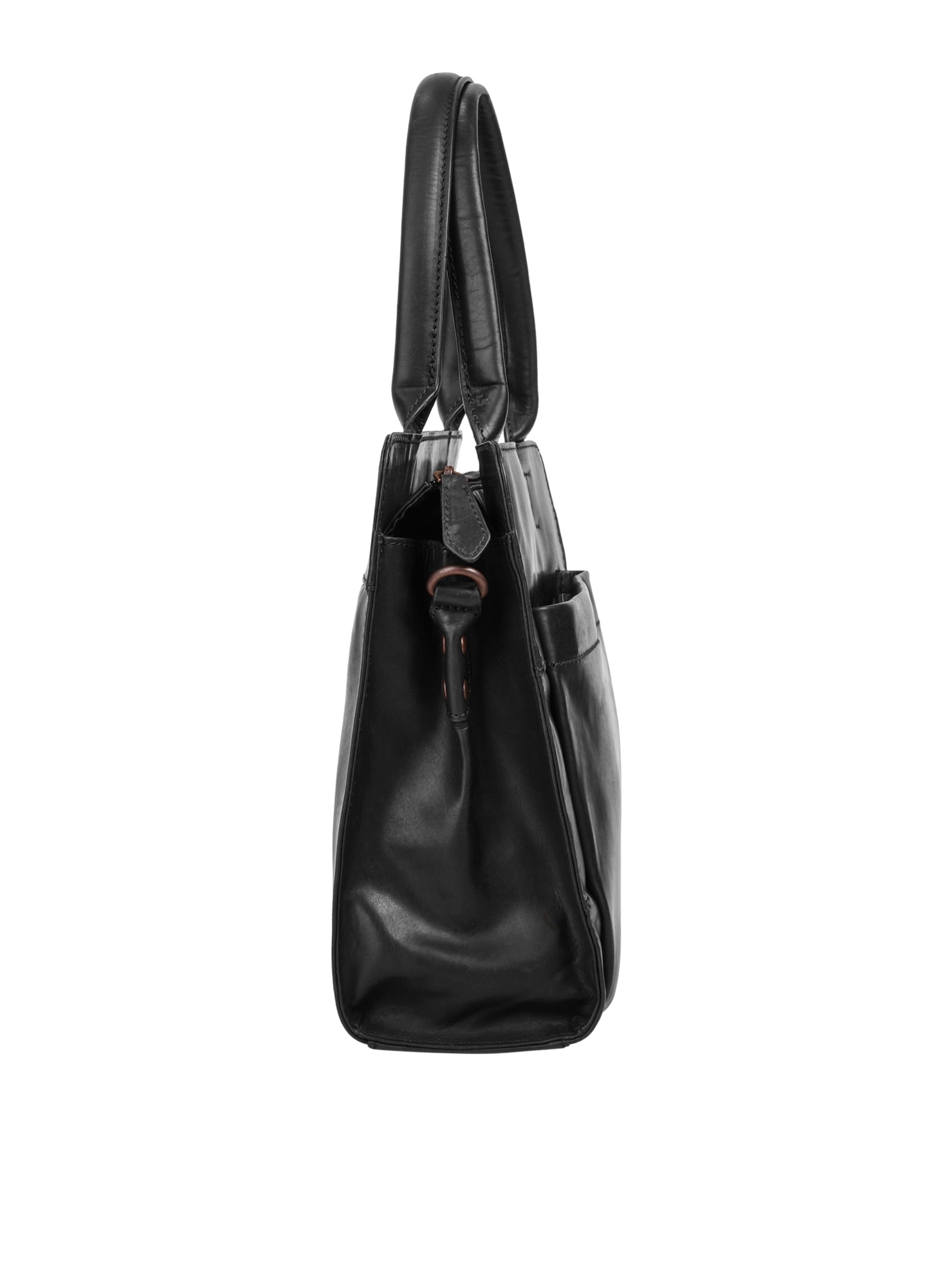 X-Zone Henkeltasche, echt Leder