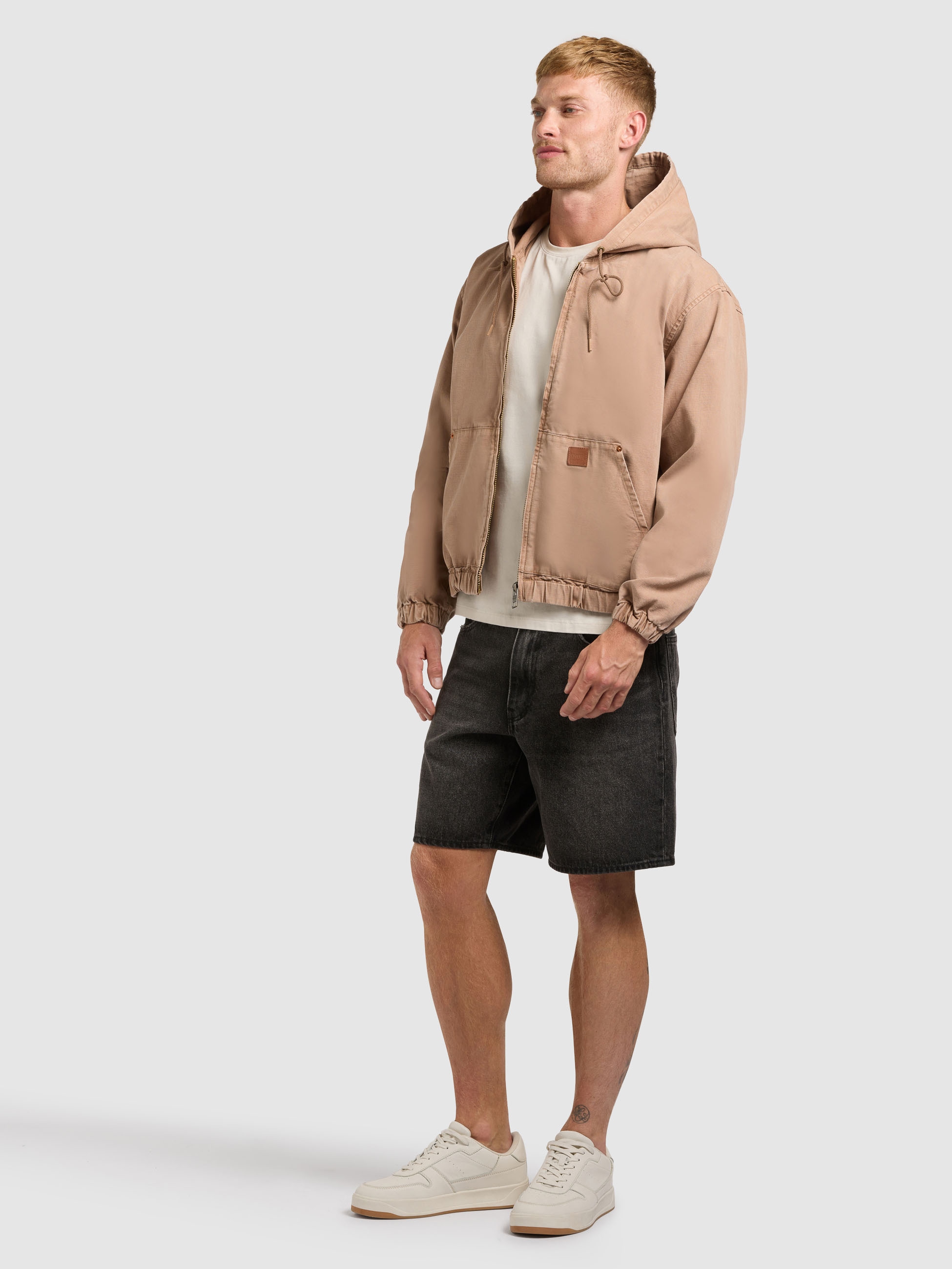 khujo Blouson »DARREL« mit Kapuze