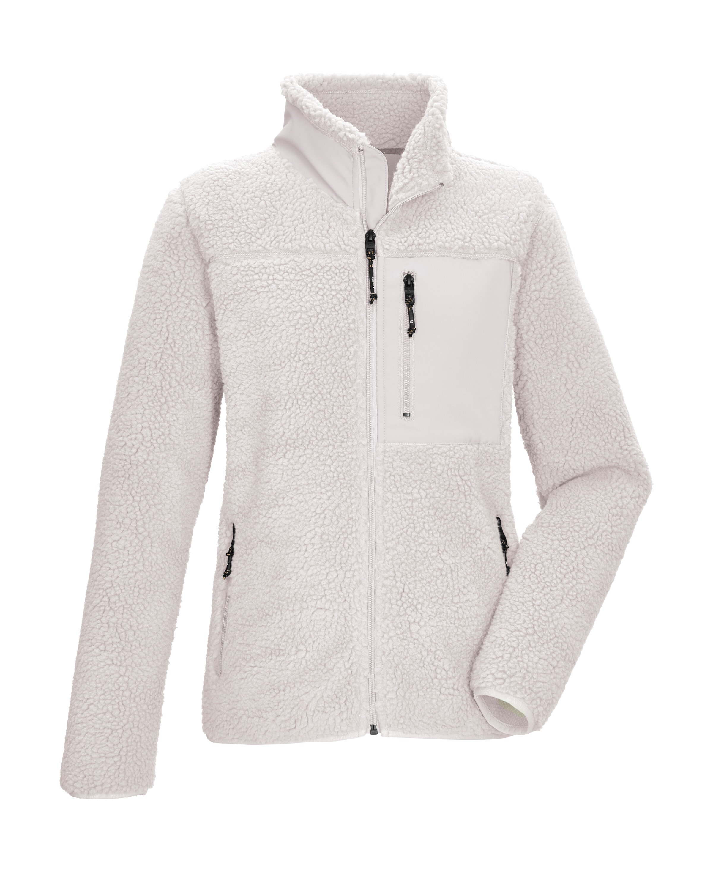 Killtec Fleecejacke "KOW 23 WMN FLC JCKT" Sherpa Fleecejacke, Zippertaschen, Kinnschutz, Midlayer