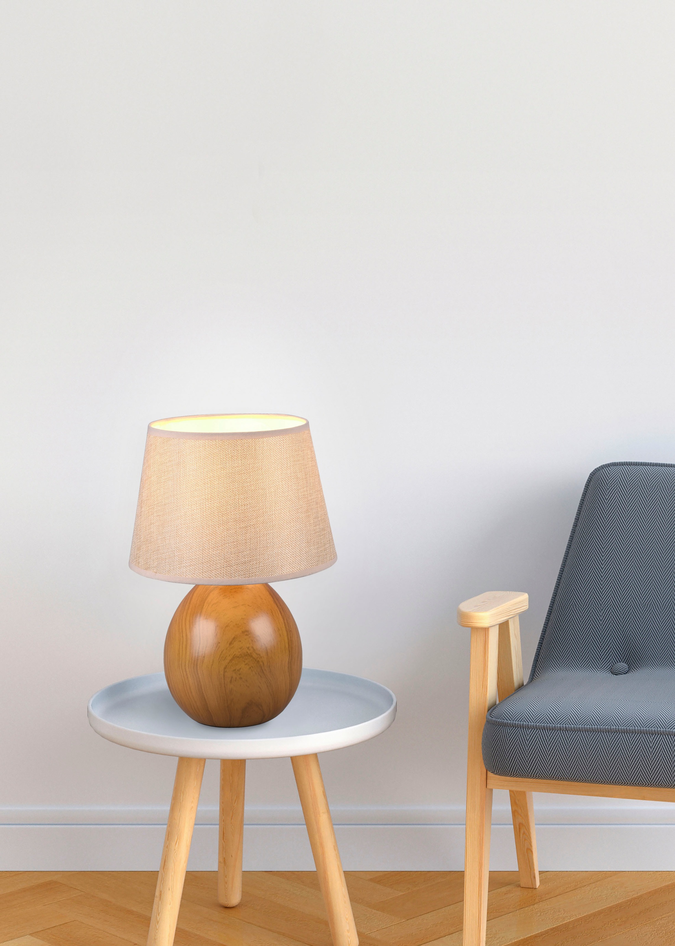 TRIO Leuchten Tischlampe »Luxor«, für Leuchtmittel 1 x E14