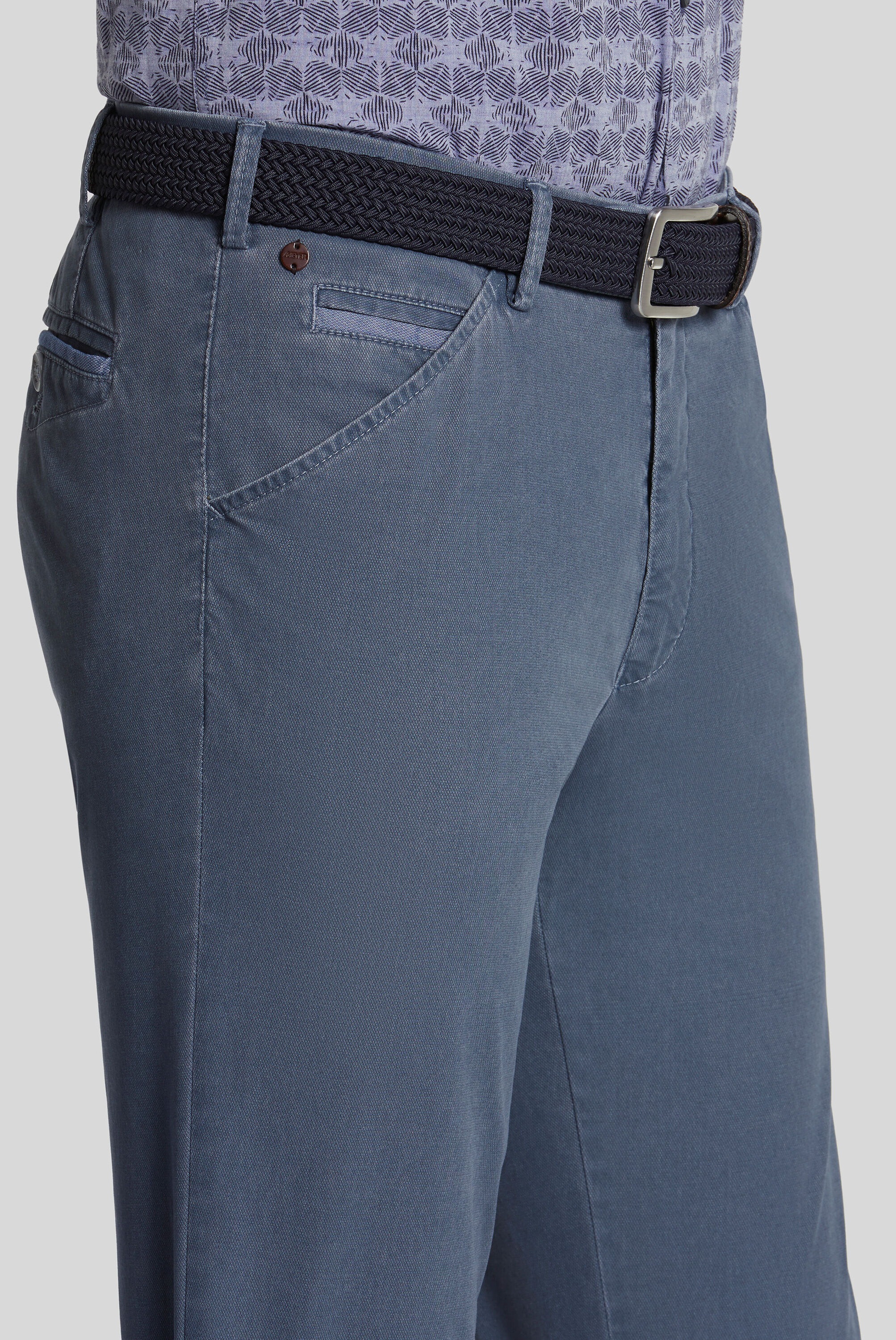 MEYER Stoffhose »Chicago«  Two-Tone-Super-Stretch