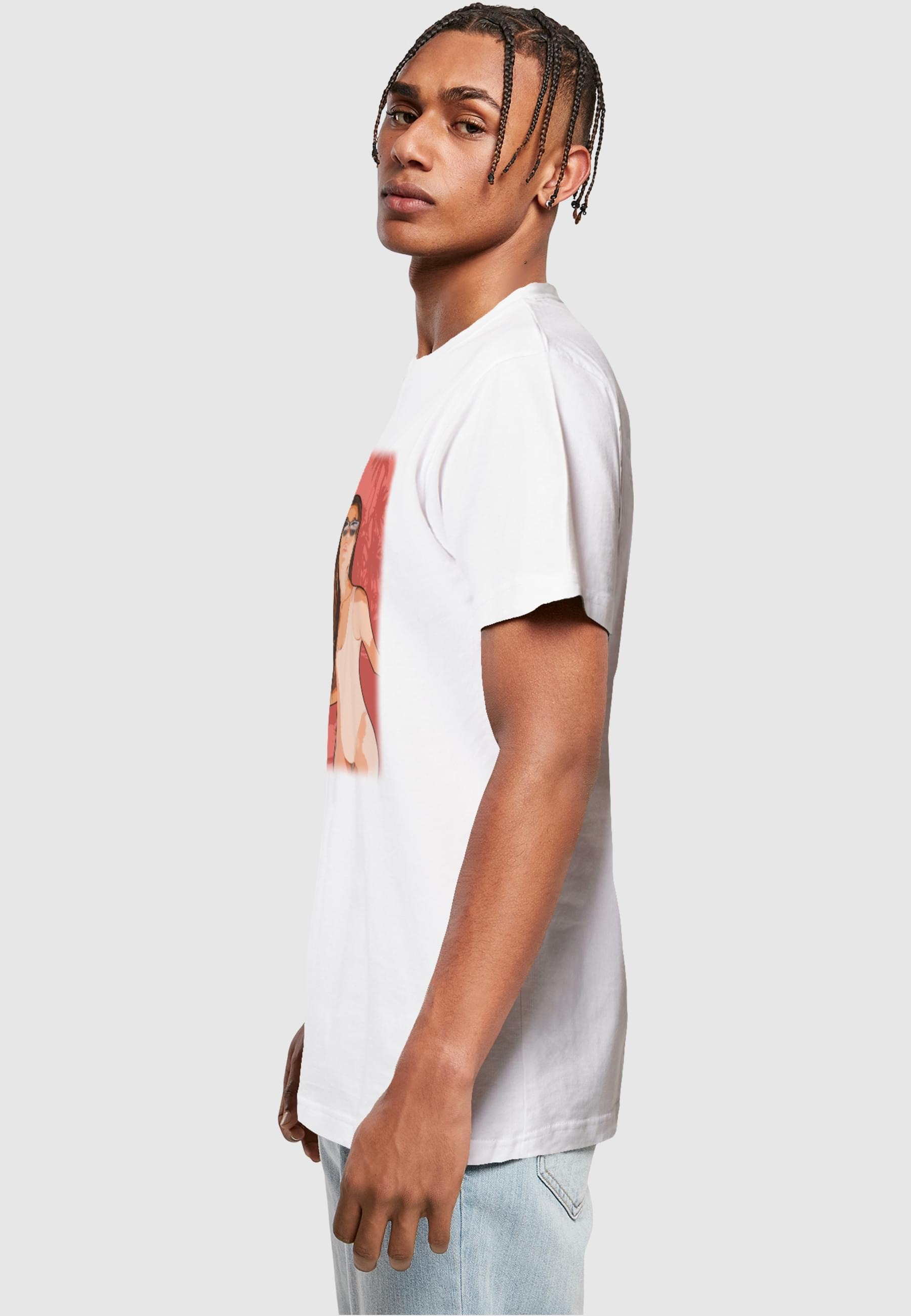 Merchcode T-Shirt »Merchcode Herren Grand Miami T-Shirt Round Neck«, (1 tlg.)
