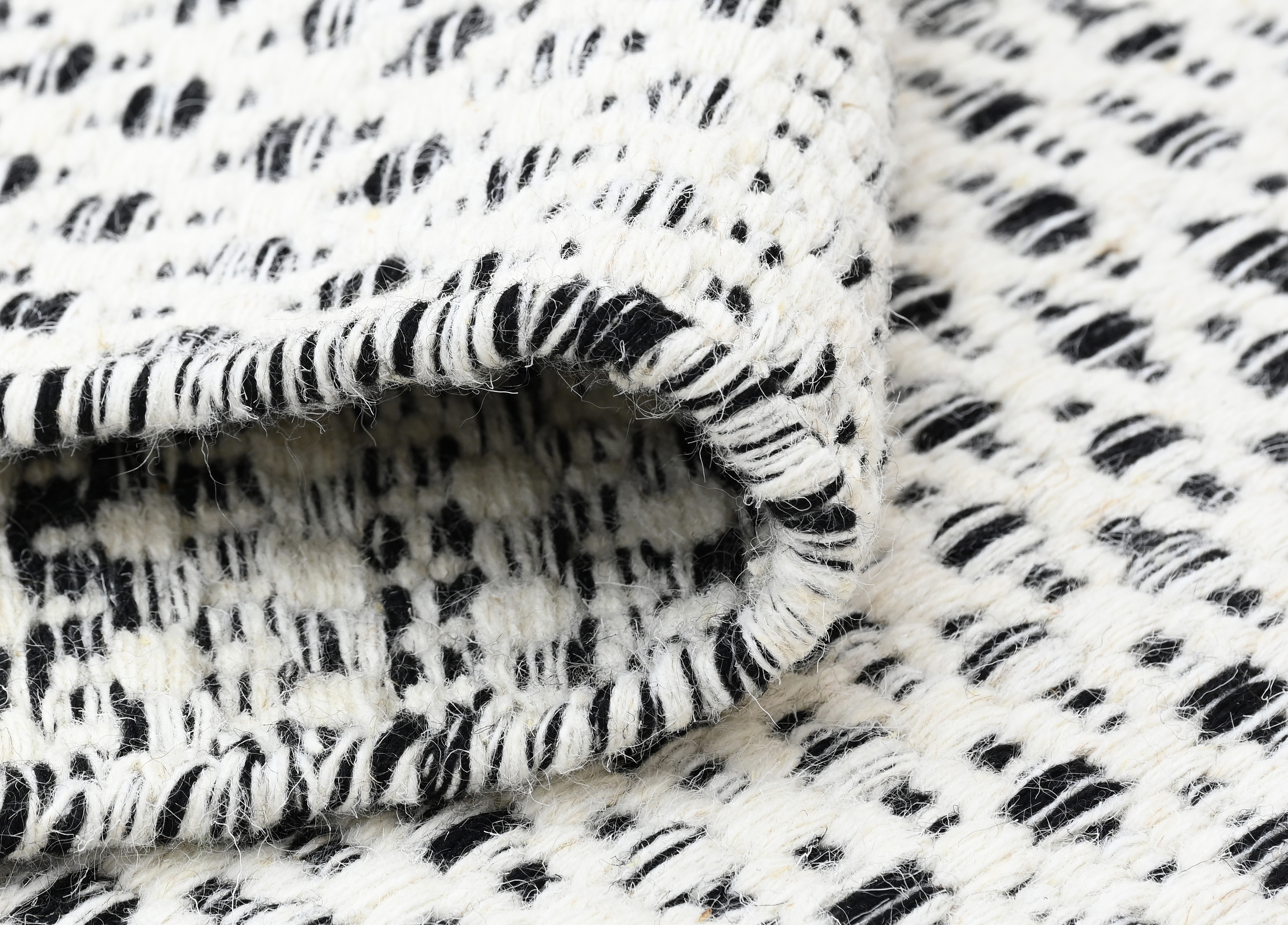 Thumbnail - Myflair Möbel & Accessoires Wollteppich "Wooly Nature" rund 10 mm Höhe Handwebteppich, reine Wolle, Scandi Design, handg...