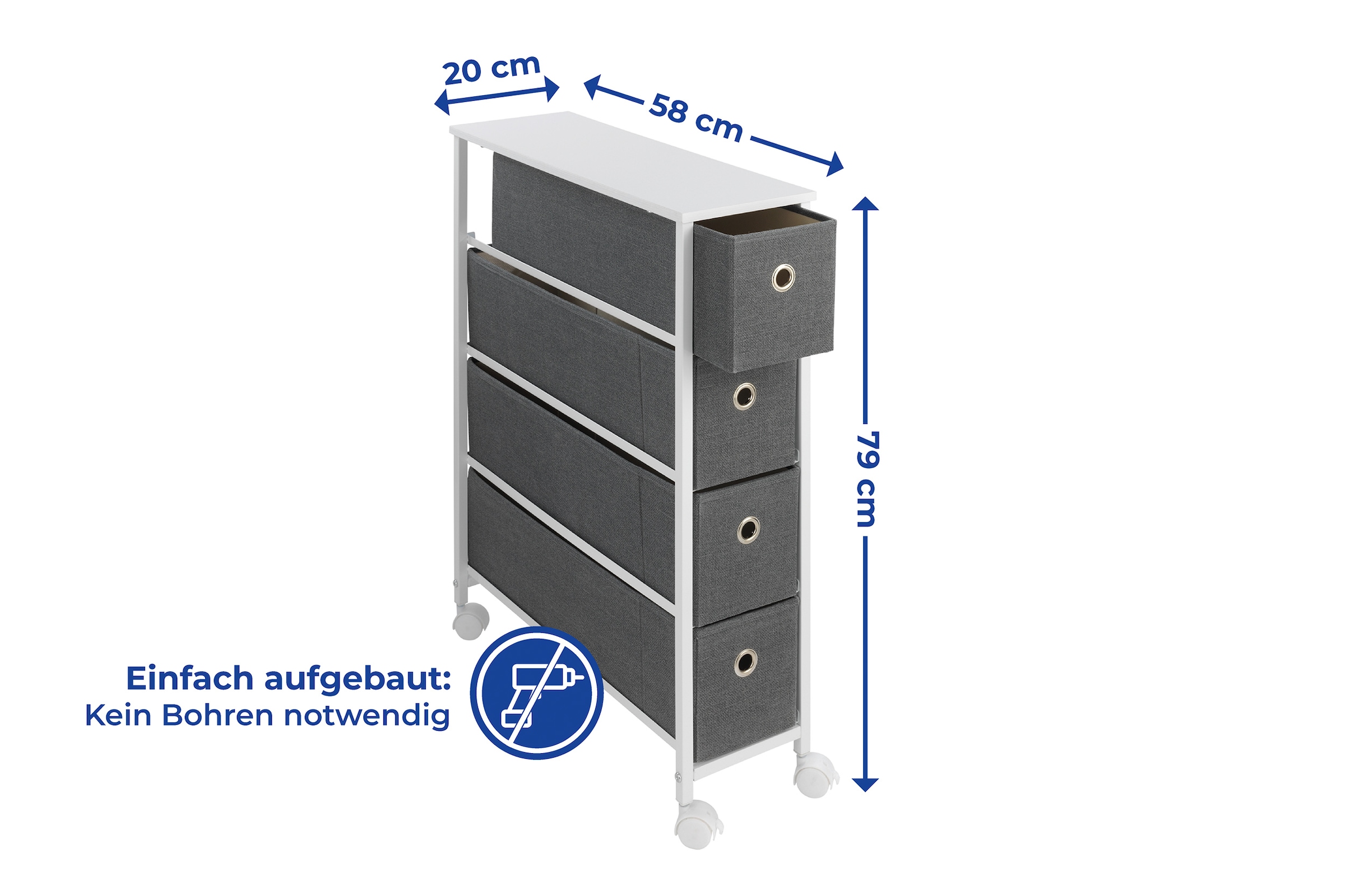 BAUR Schubladen mit Ablageelement kaufen Maximex | »Nischenwagen«, 4