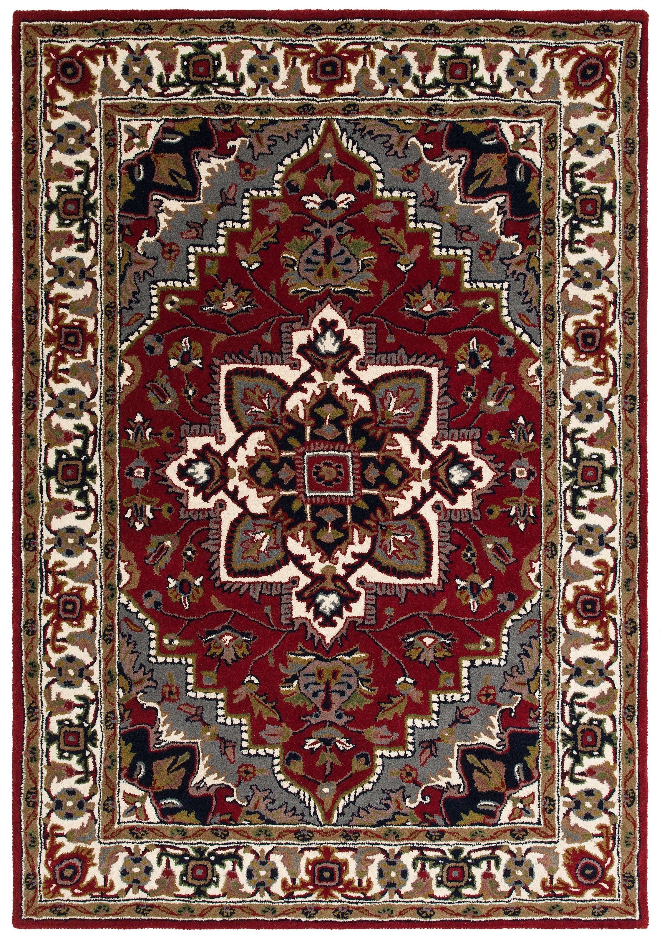 my home Wollteppich "Aman" rechteckig 14 mm Höhe reine Wolle, Orient-Optik, günstig online kaufen