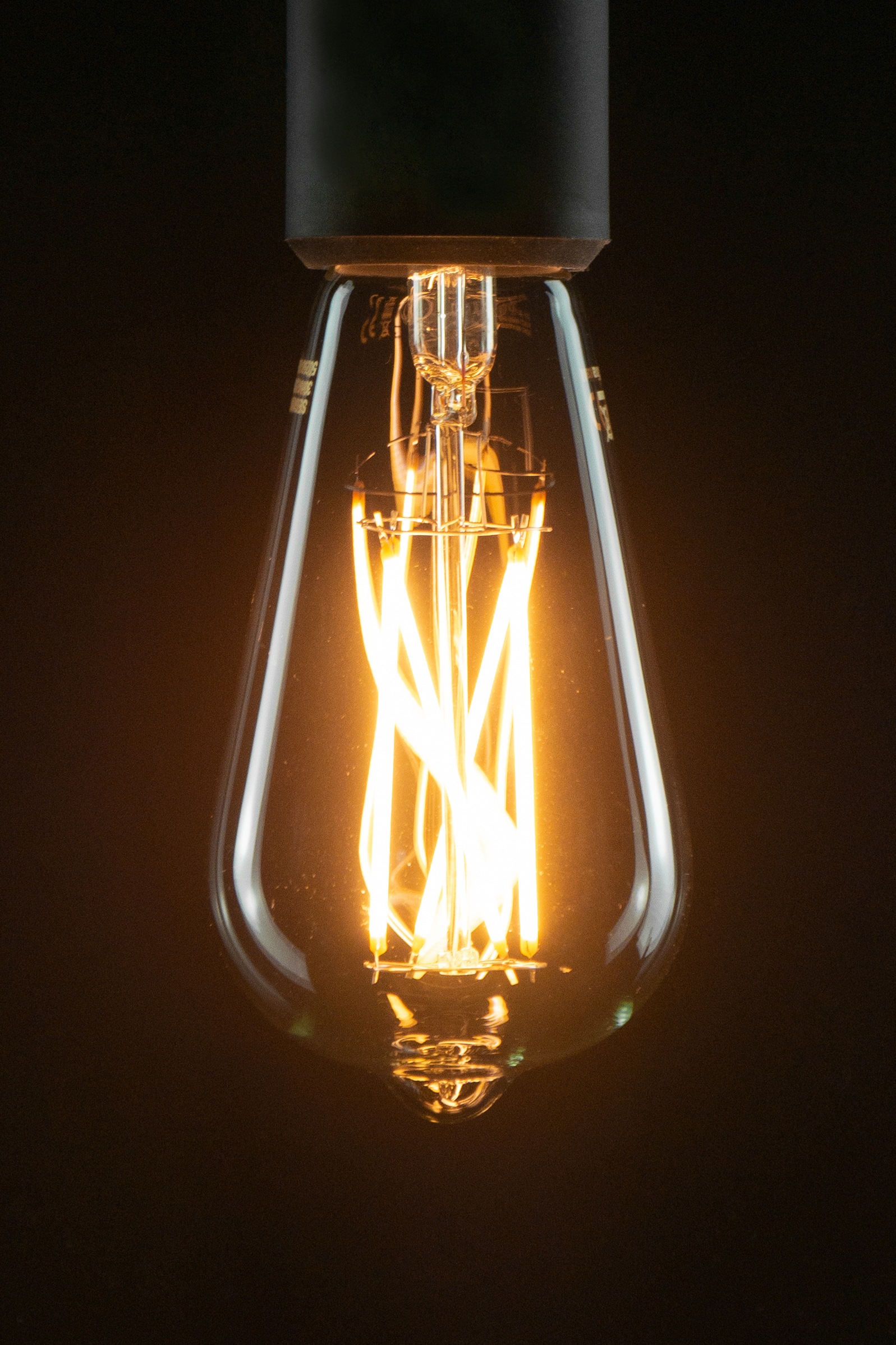 SEGULA LED-Leuchtmittel »LED Rustika Long Style klar«, E27, Warmweiß, dimmbar, E27, Rustika Long Style, klar