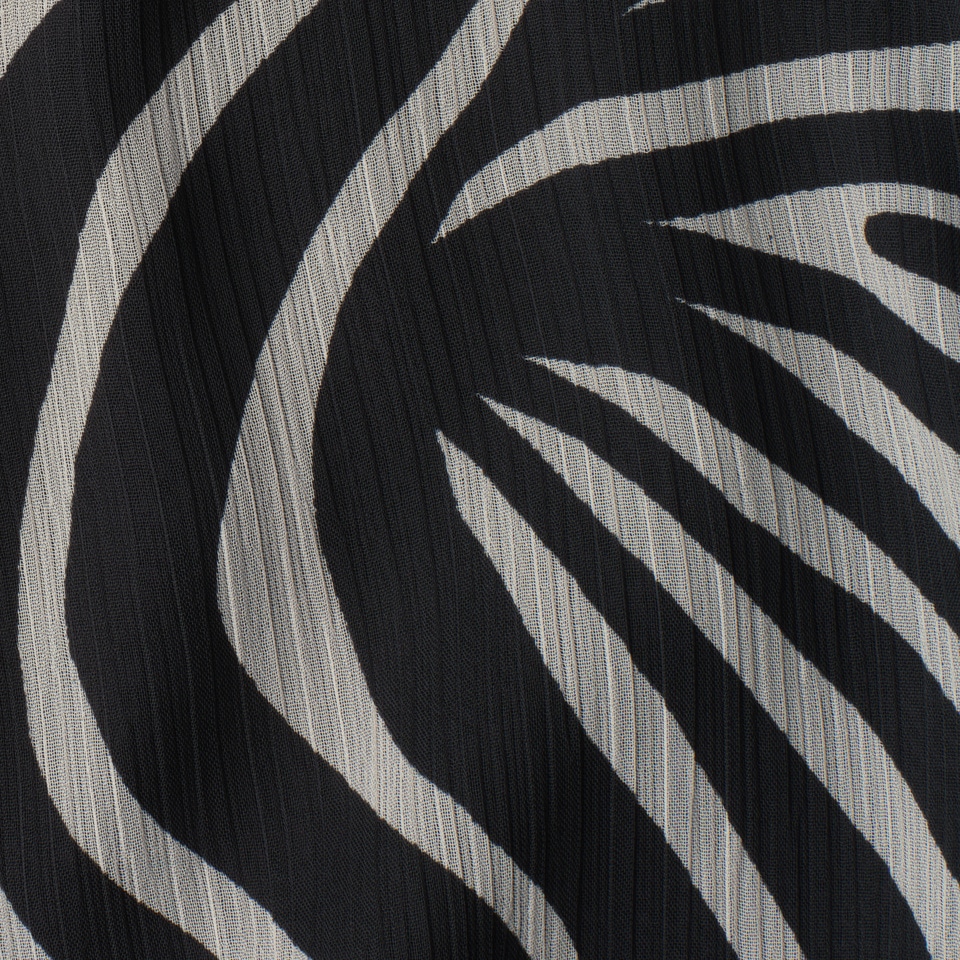 STREET ONE Blusentop mit Chiffon-Layer