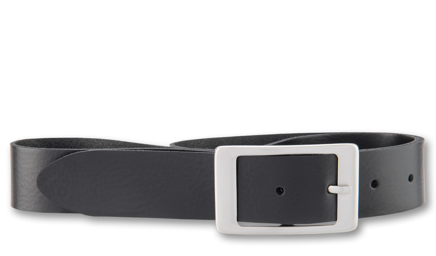 BERND GÖTZ Ledergürtel "Ledergürtel mit abgerundeter Rechteckschließe" günstig online kaufen