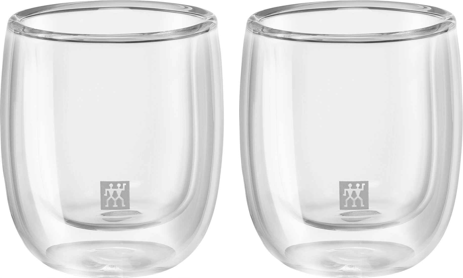 Zwilling Espressoglas "Gläser-Set Sorrento, 2er Set", (Set, 2 tlg., 2x Sorrento Espresso Glas), doppelwandig, Fassungsve