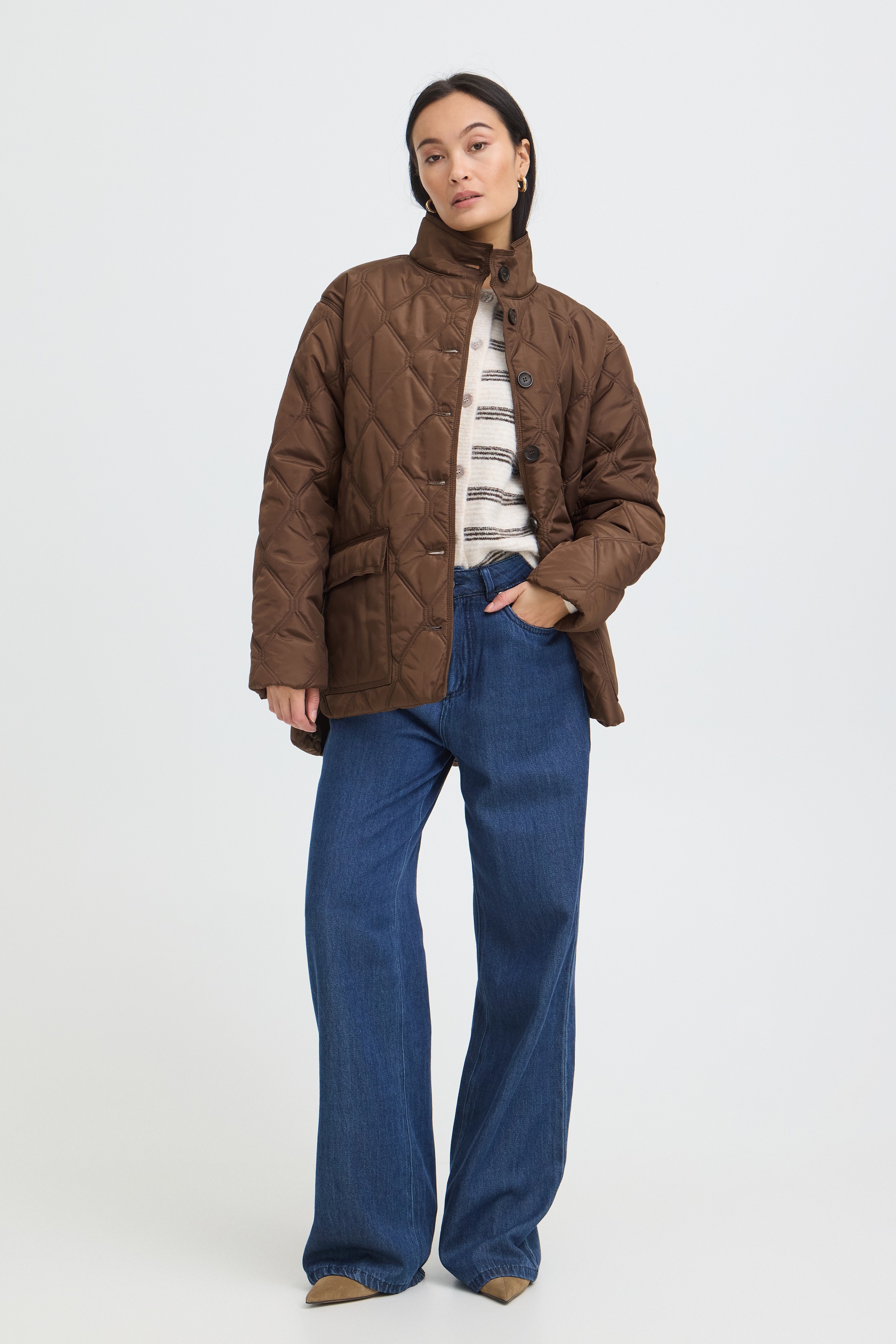 fransa Steppjacke »Damen Gefütterte Jacke FRAGATE«