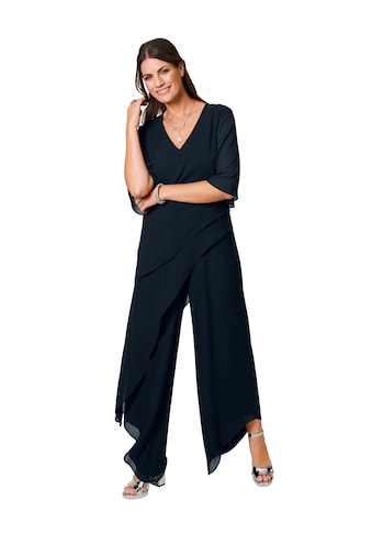 HERMANN LANGE Collection Jumpsuit su extra platus Bein ir asime...