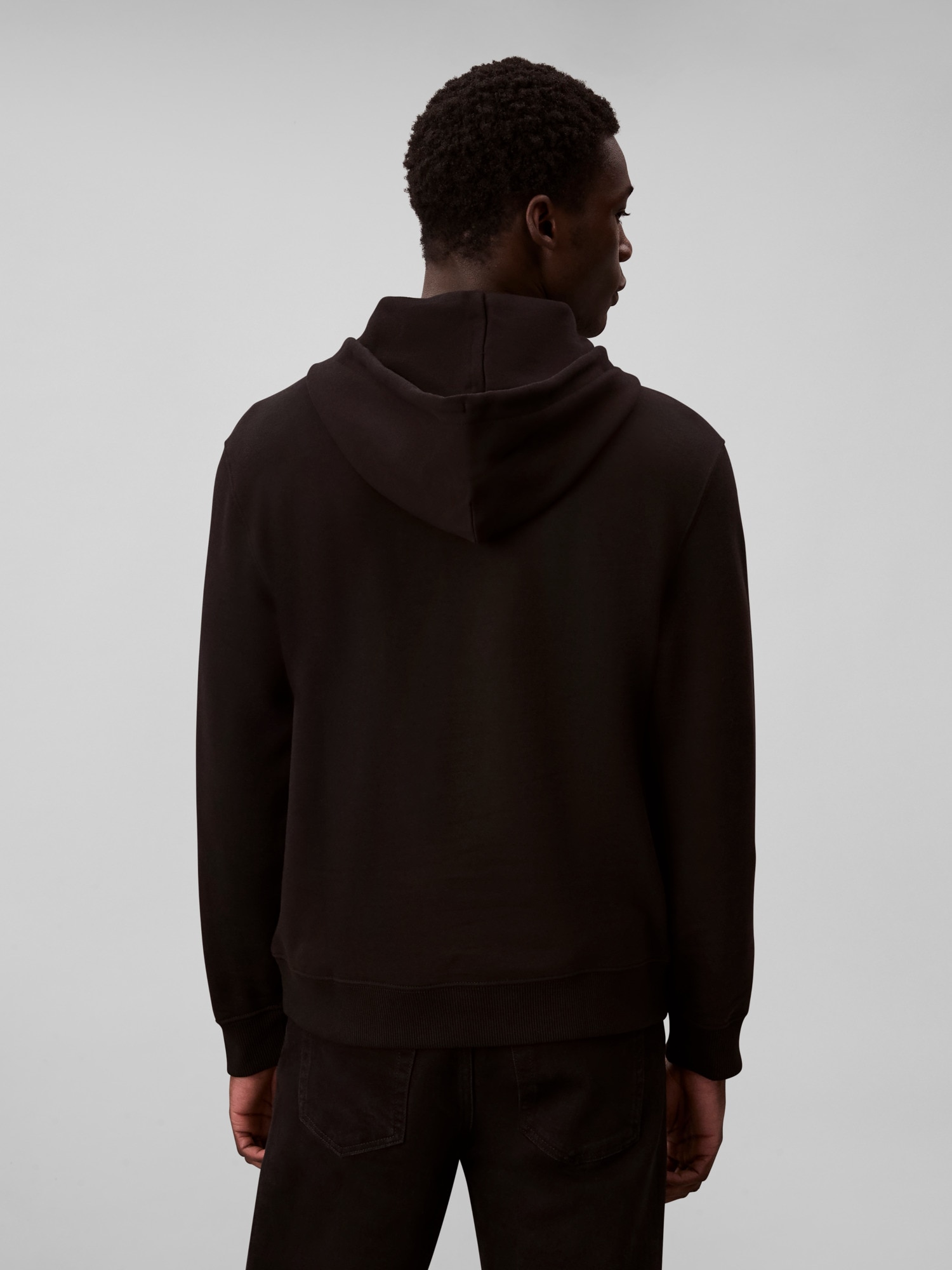 Thumbnail - Calvin Klein Jeans Kapuzensweatshirt "LS EU 350TERRY CKNY BOX GRAPHIC" Mit Rundhalsausschnitt, regular fit