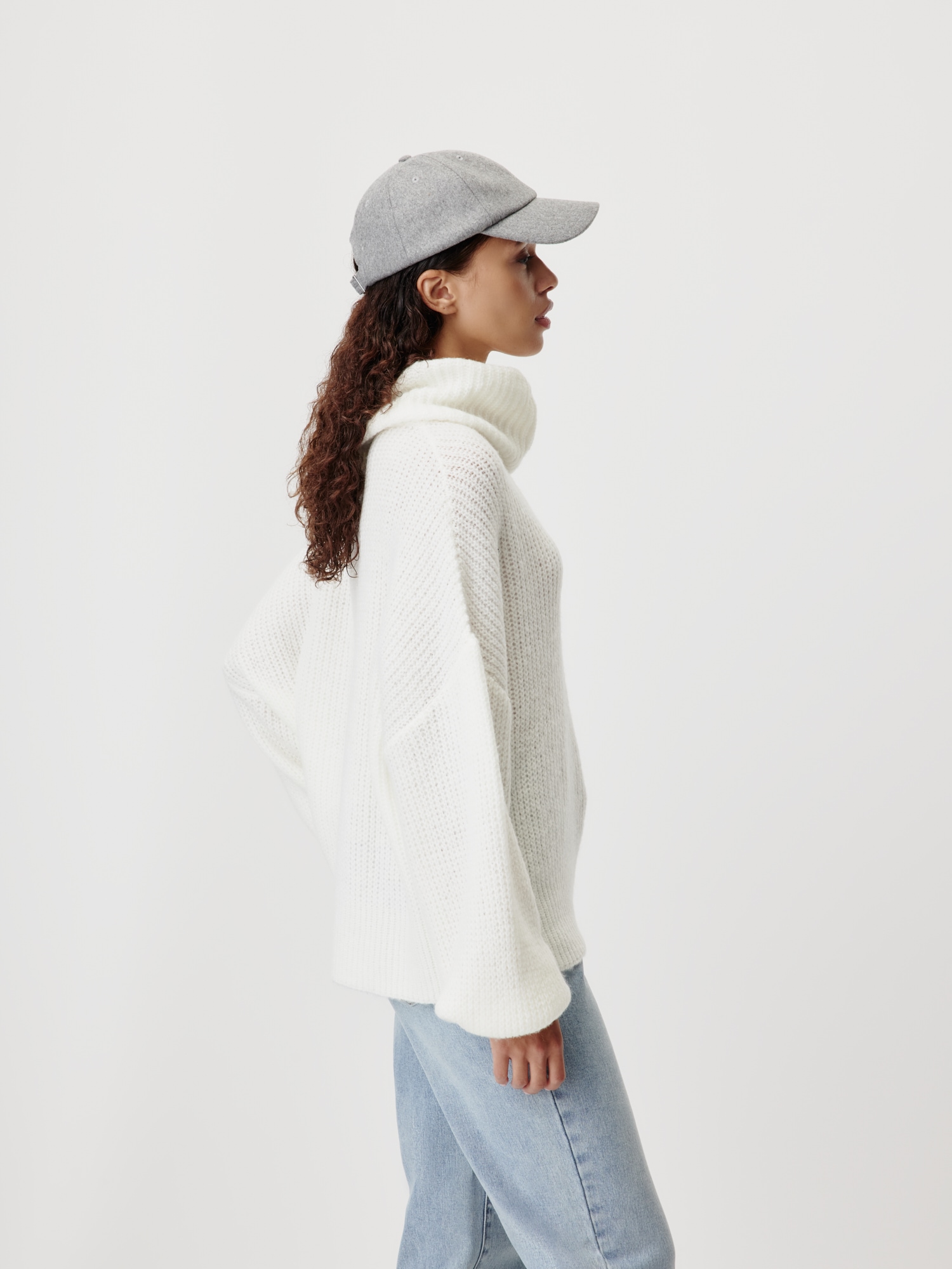 LeGer Strickpullover »Jarine, LeGer by Lena Gercke«, Loose fit mit Rundhalsausschnitt