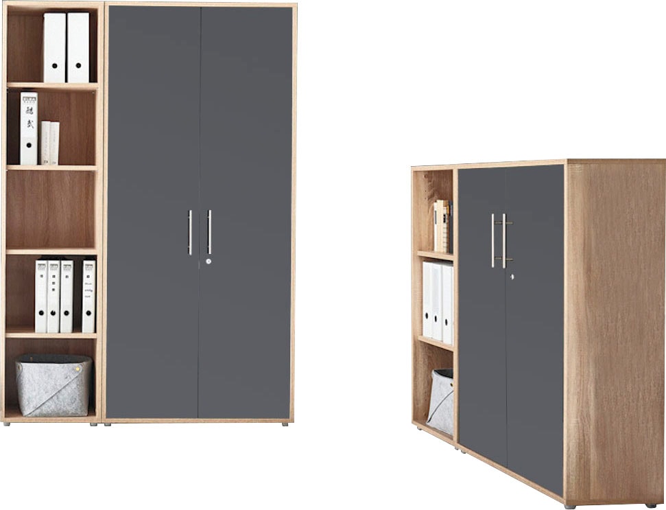 Büro-Set »TABOR 4 hoch«, (Set, 2 tlg.)