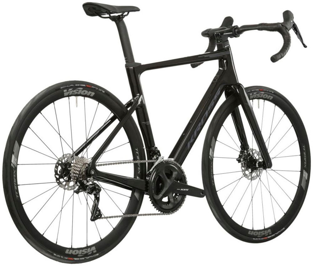 Kross Rennrad »Rennrad Vento DSC 8.0 schwarz 22 Gänge«, 22 Gang, Shimano, 105 R7000 Schaltwerk, Kettenschaltung