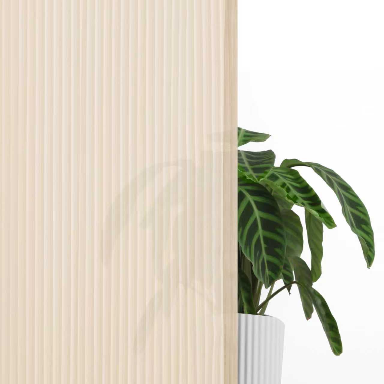 OTTO home Gardine »Fritty« Ösen 2 Stk. tlg. Ösen,  transparent, Pflegeleicht, elegante Längststreifen