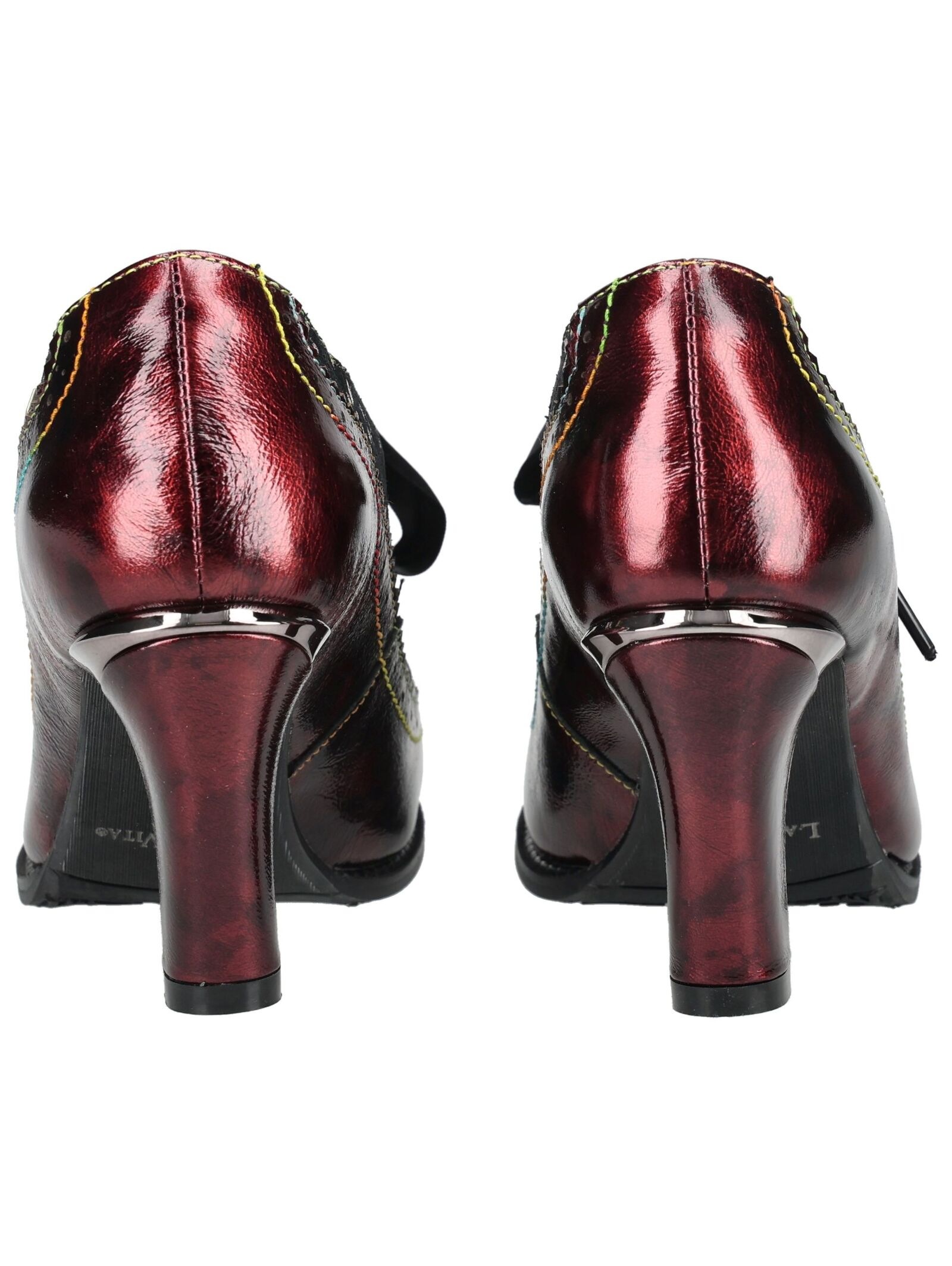 LAURA VITA High-Heel-Pumps »LAURA VITA Pumps Leder/Textil«