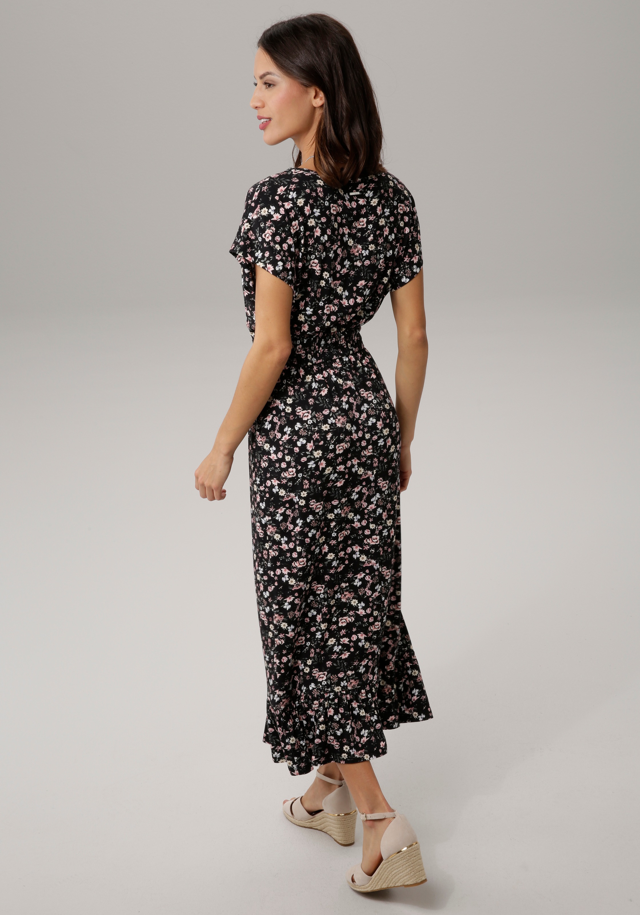 Laura Scott Sommerkleid, wadenlang, elegant, aus Viskosemischung, ärmellos, günstig online kaufen