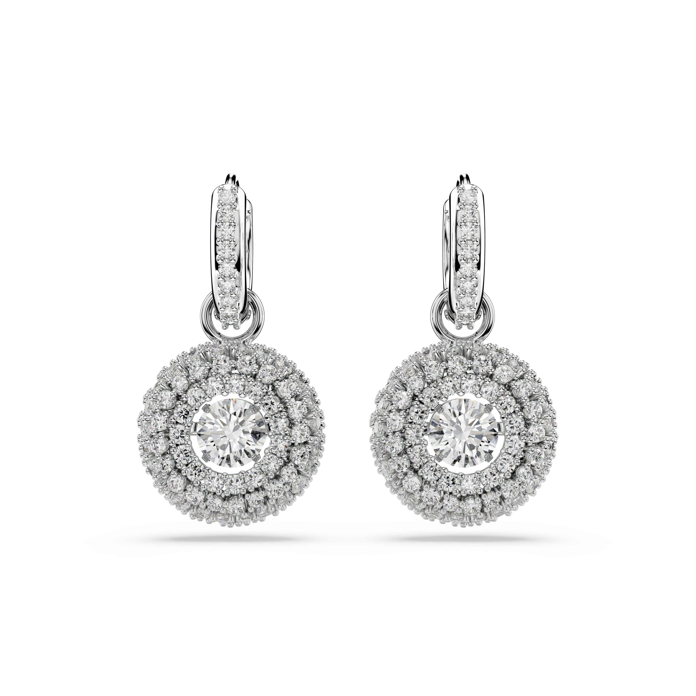 Swarovski Paar Creolen »Schmuck Geschenk SUBLIMA Ohrringe« mit Swarovski® Kristall