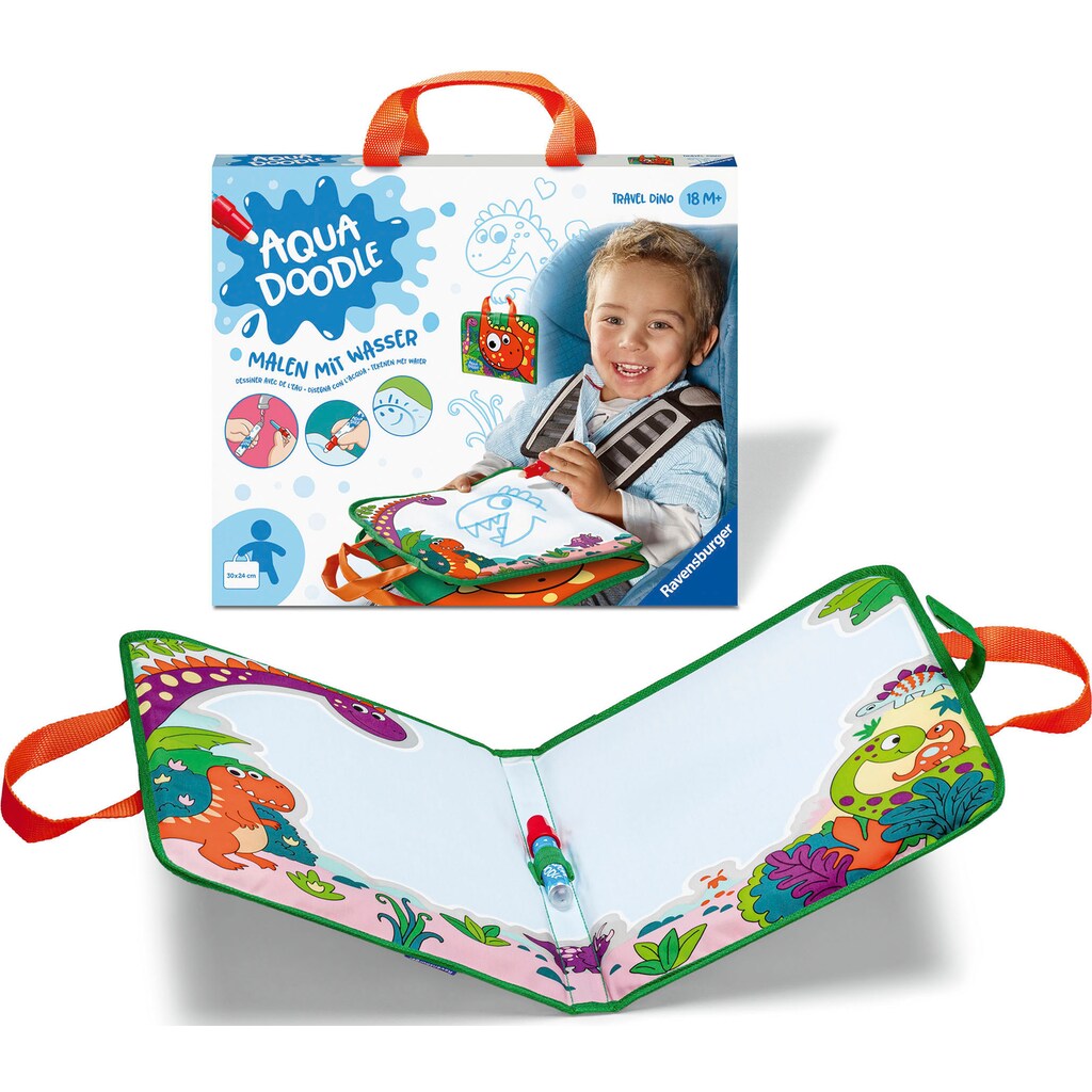 Ravensburger Kreativset »ministeps®, Aqua Doodle®, Travel Dino«