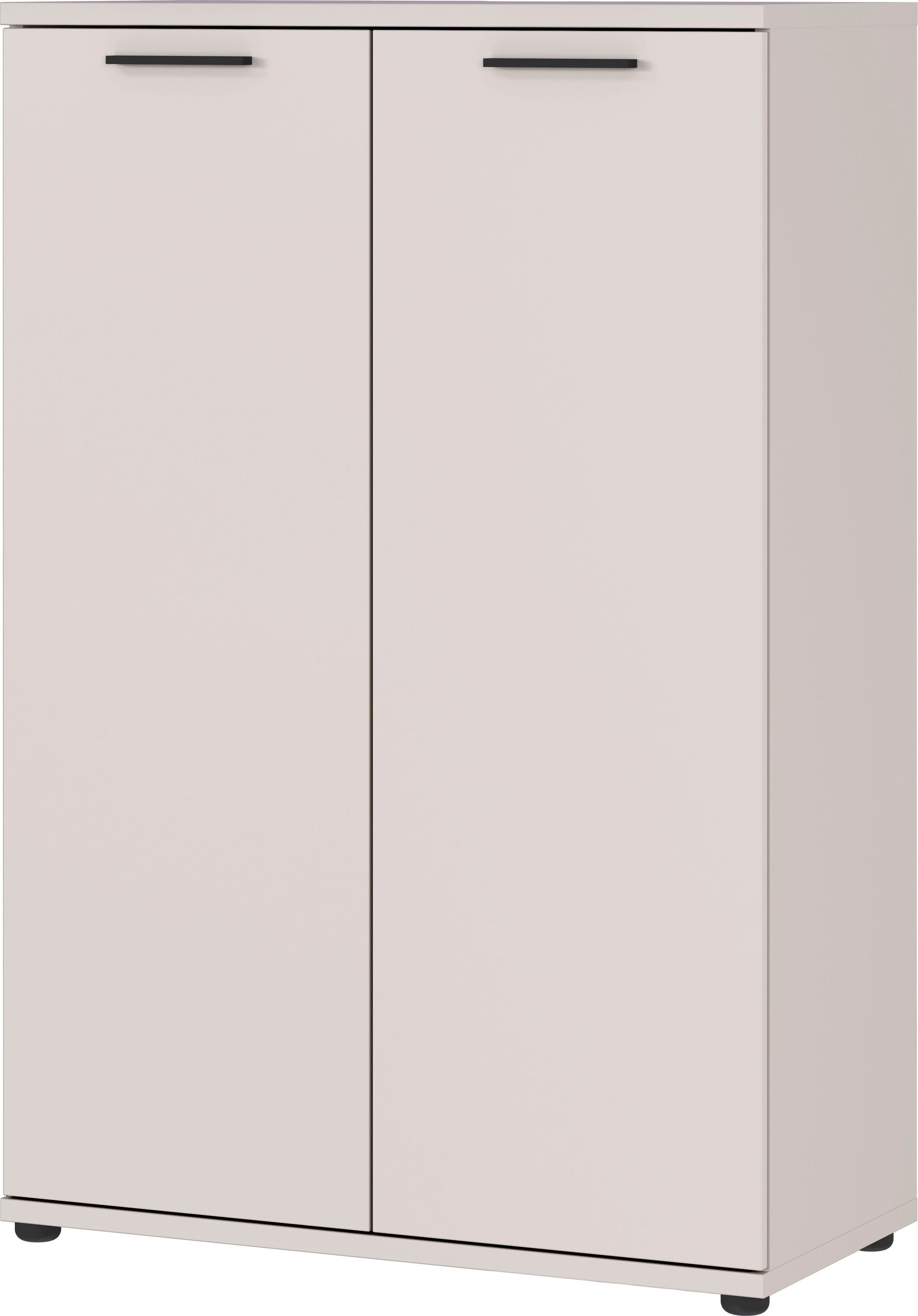 GERMANIA Büromöbel-Set »Fenton«, (3 tlg.), inkl. Schreibtisch mit integriertem Sideboard und zwei Aktenschränken