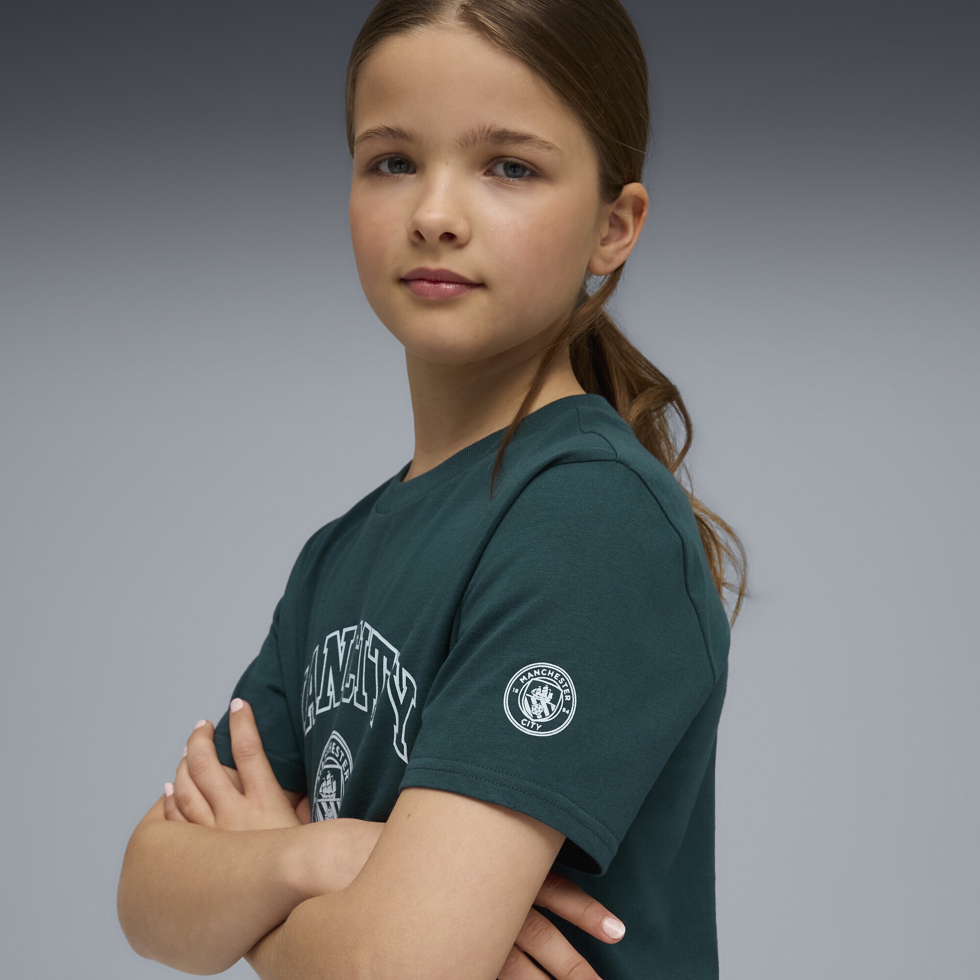 PUMA T-Shirt »Manchester City FtblCulture T-Shirt Jugendliche«