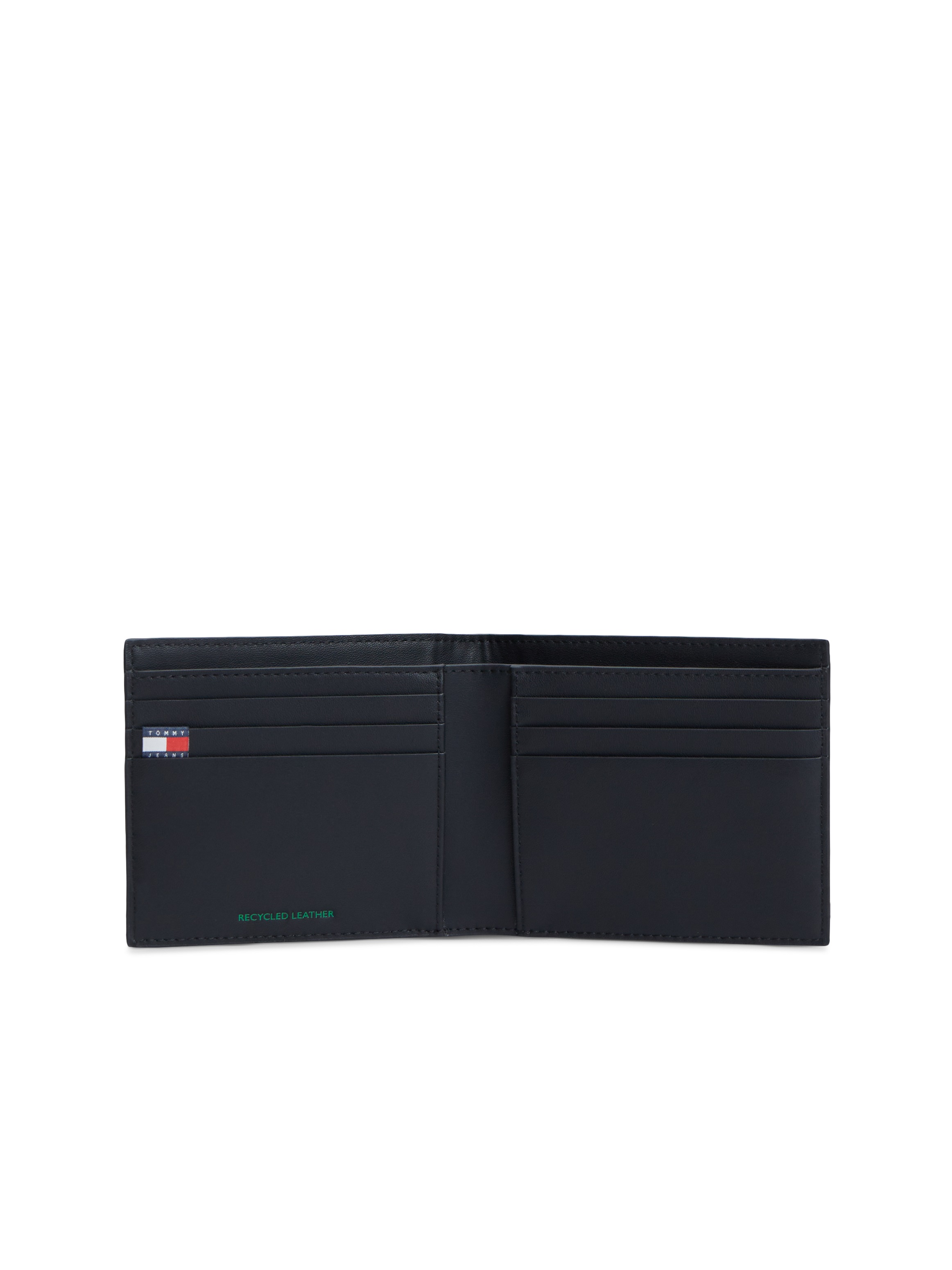 Tommy Jeans Geldbörse »TJM HERITAGE LEATHER CC WALLET« Unisex Geldbeutel, Portemonnaie mit Logo-Aufnäher